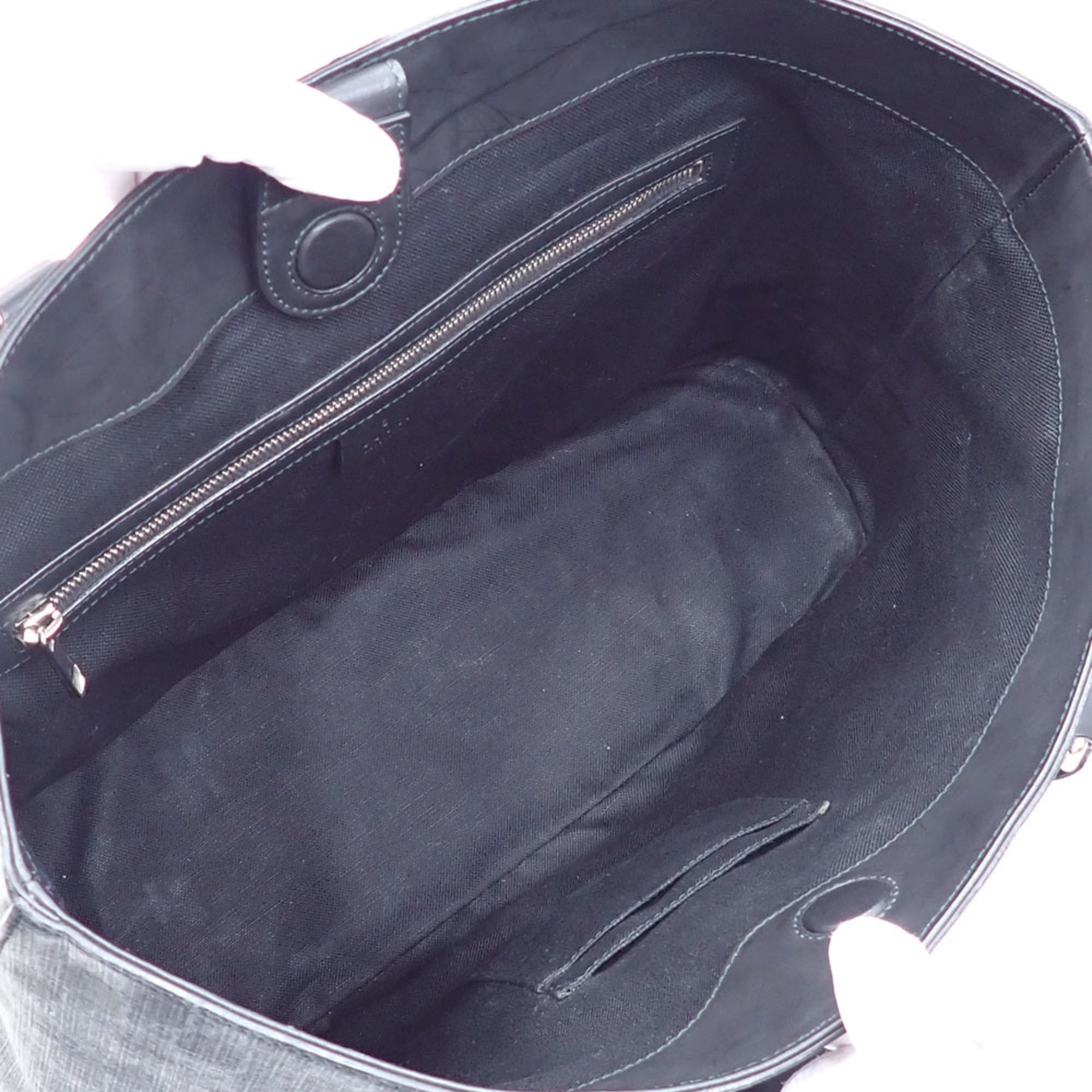 Gucci Black Pvc Leather Tote Bag (Pre-Owned)