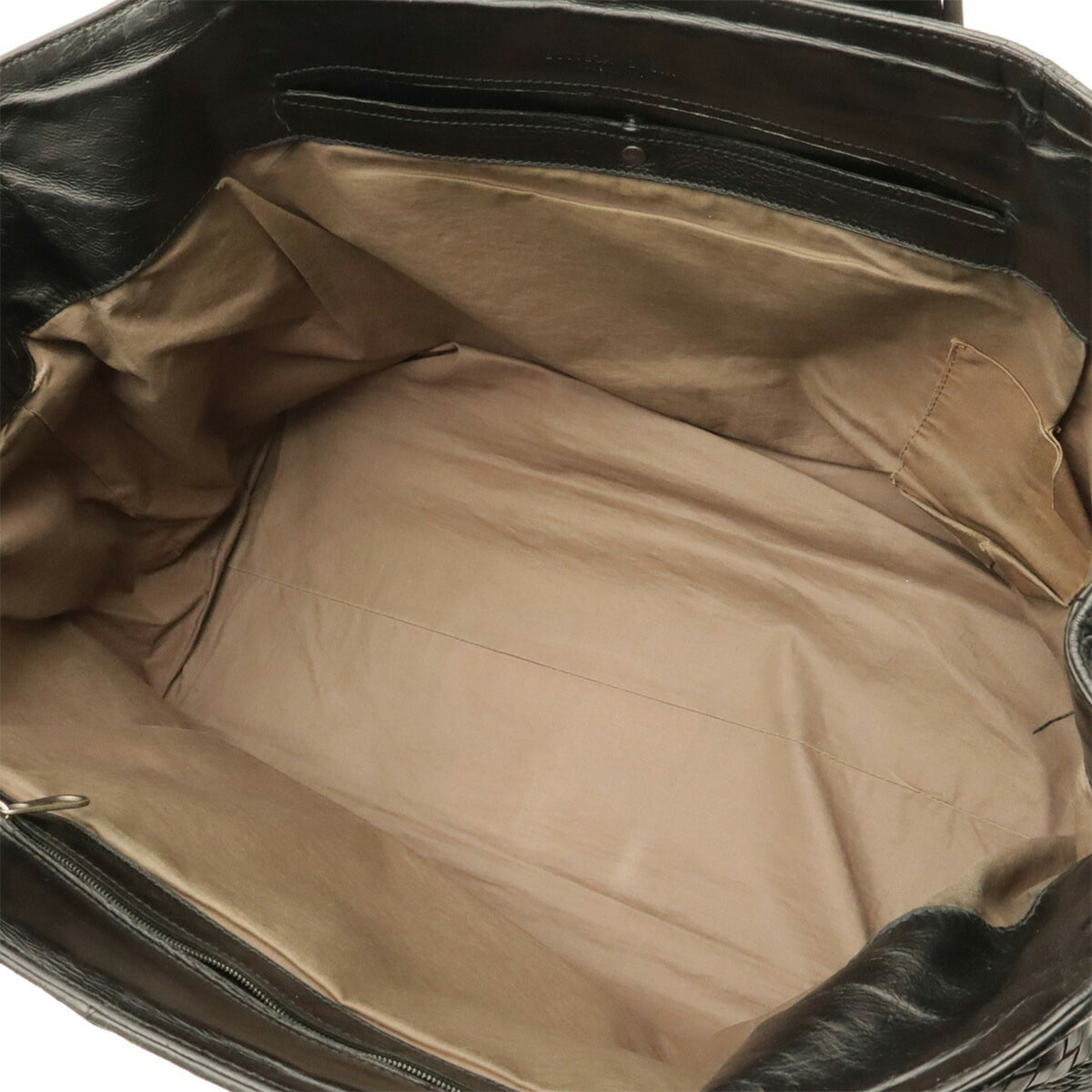 Bottega Veneta Black Intrecciato Tote Bag (Pre-Owned)