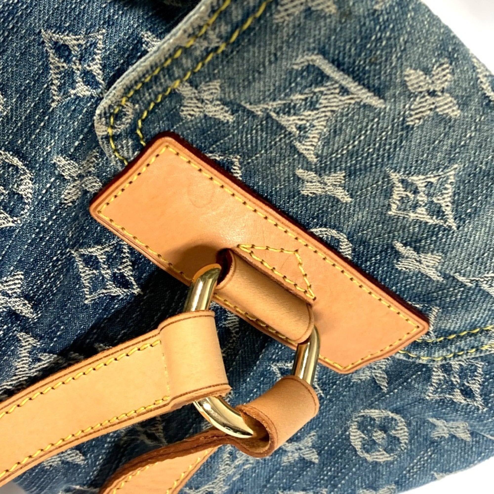Louis Vuitton Blue Monogram Monogram Denim Backpack (Pre-Owned)