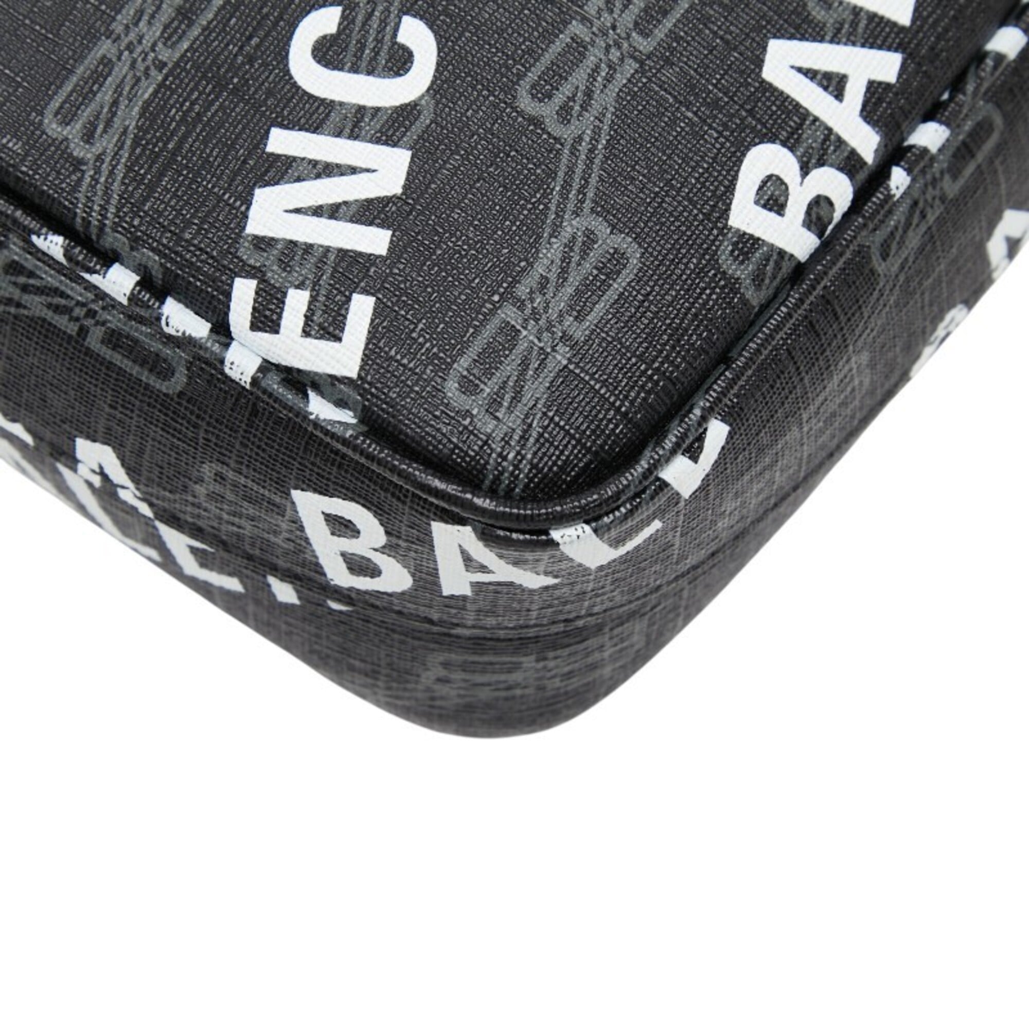 Balenciaga Black Pvc Shoulder Bag (Pre-Owned)