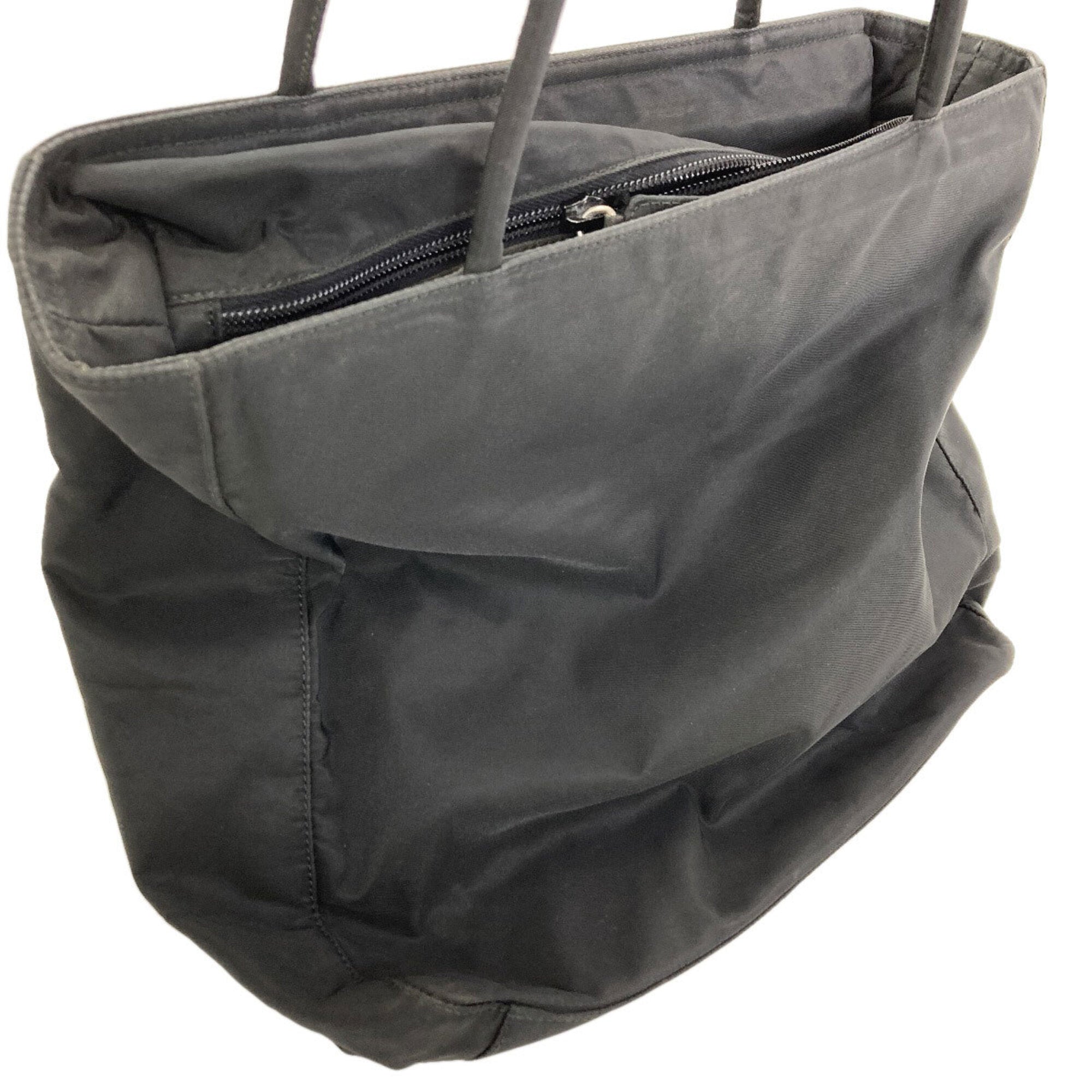 Prada Black Nylon Tote Bag (Pre-Owned)