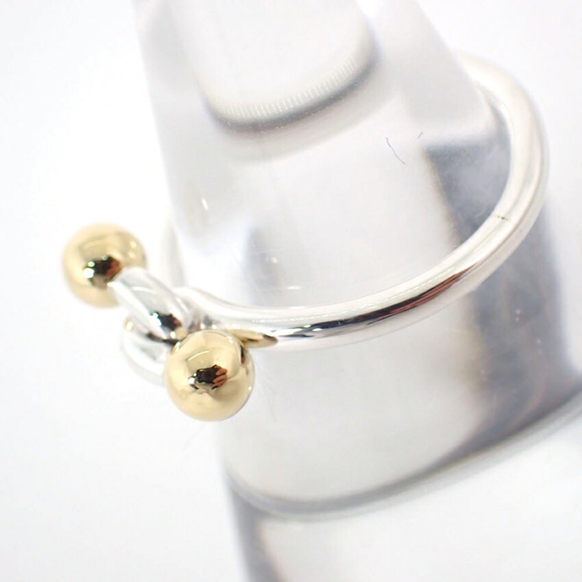 Tiffany Yellow Gold (18K) Sterling Silver 925 Band Ring (Pre-Owned)