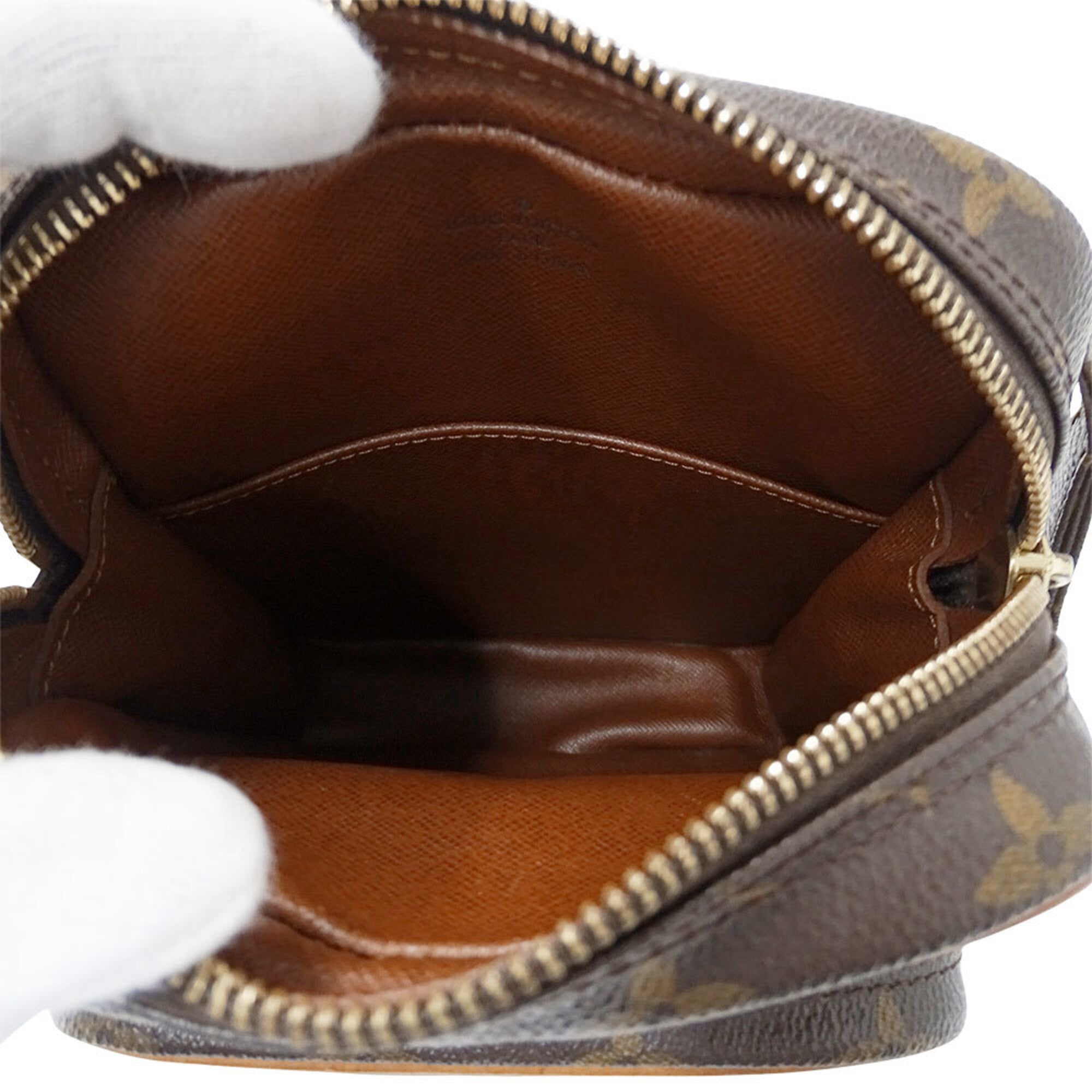 Louis Vuitton Brown Monogram Canvas Shoulder Bag (Pre-Owned)