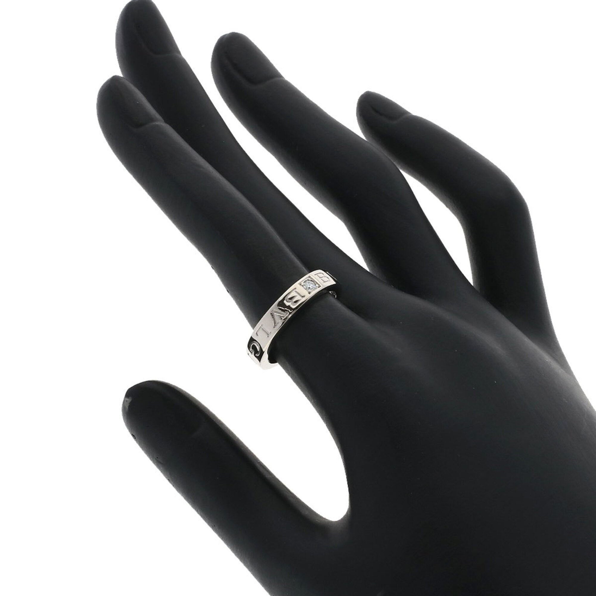 Bvlgari White Gold (18K) Band Ring (Pre-Owned)