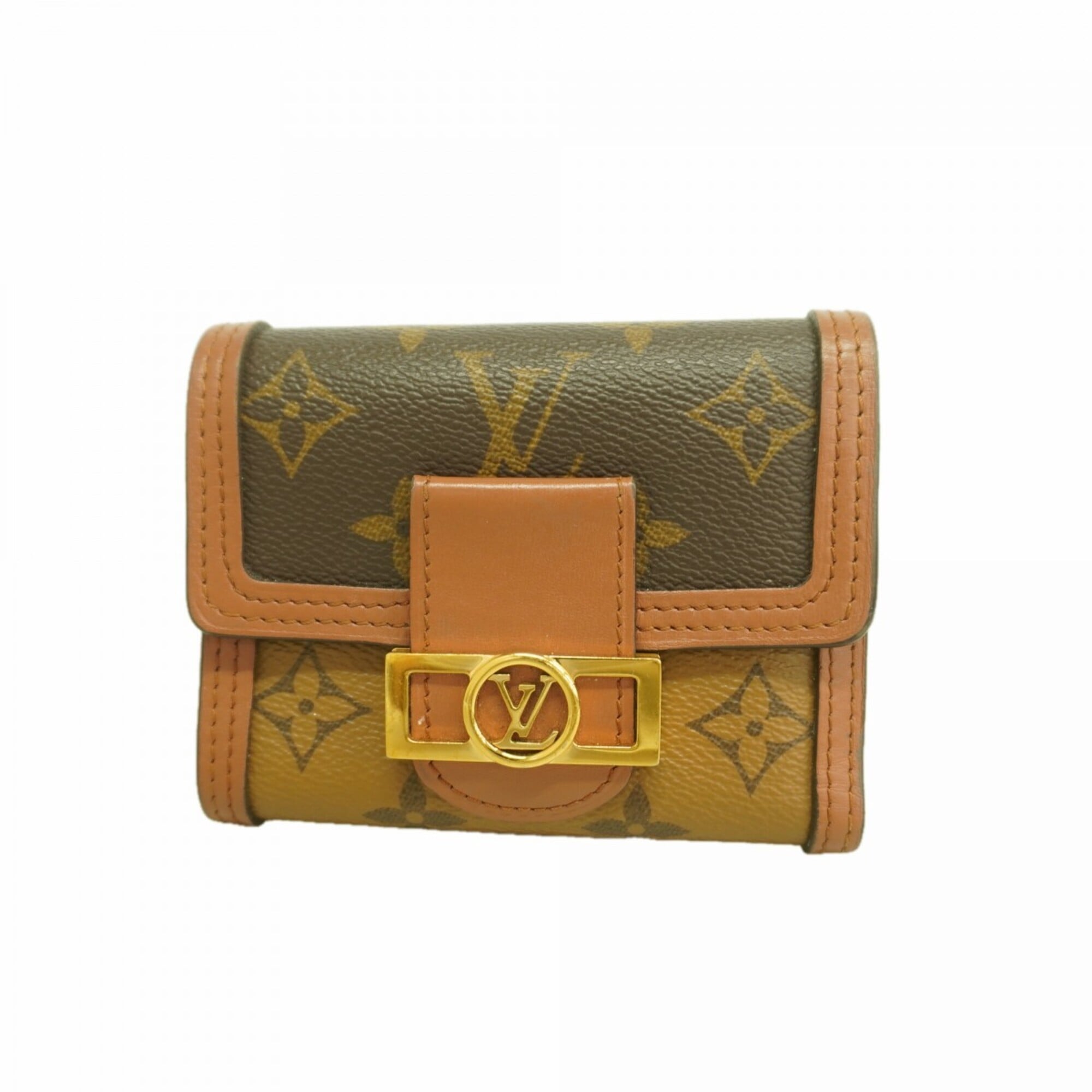 Louis Vuitton Brown Wallet (Tri-Fold) (Pre-Owned)