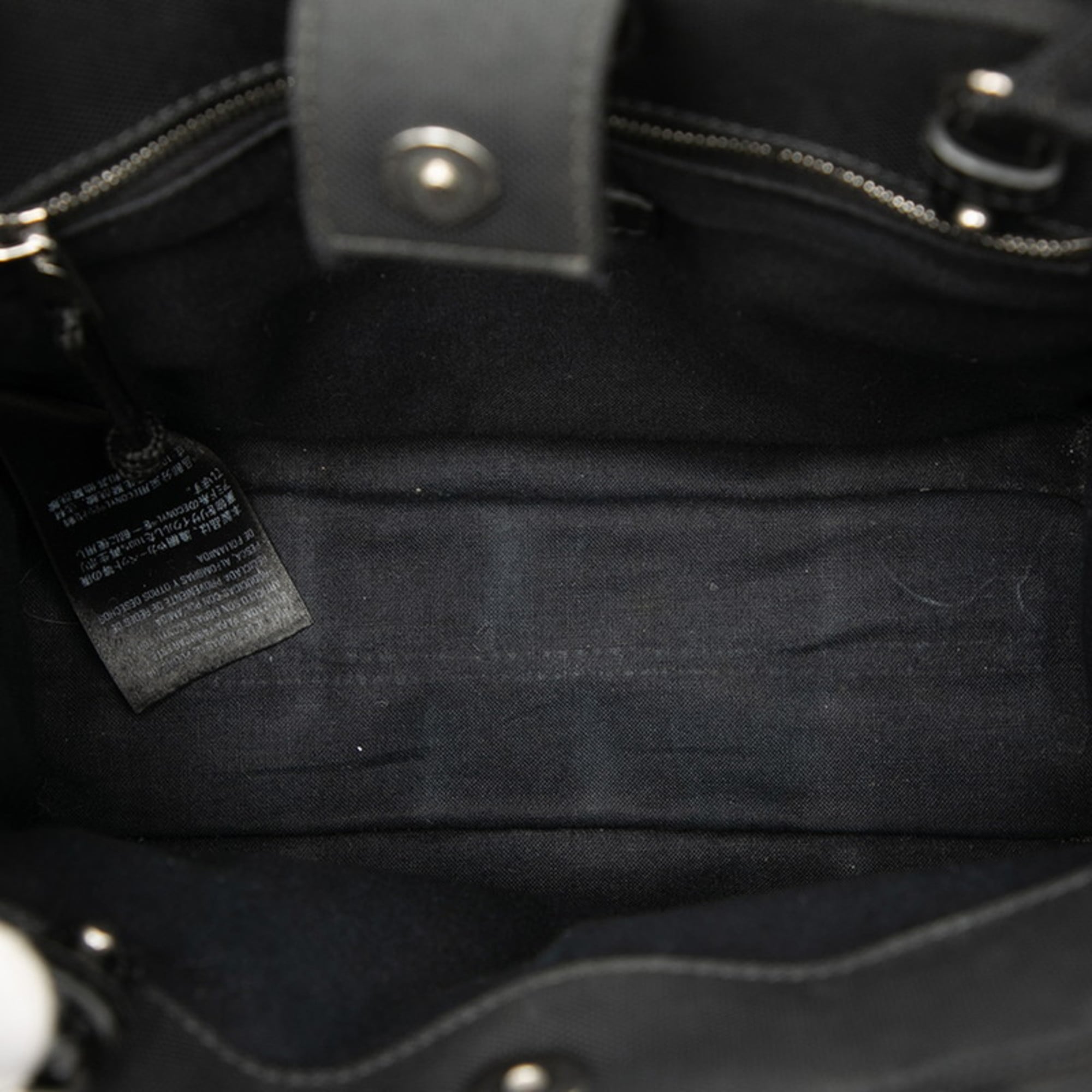 Balenciaga Black Canvas Handbag Shoulder Bag (Pre-Owned)
