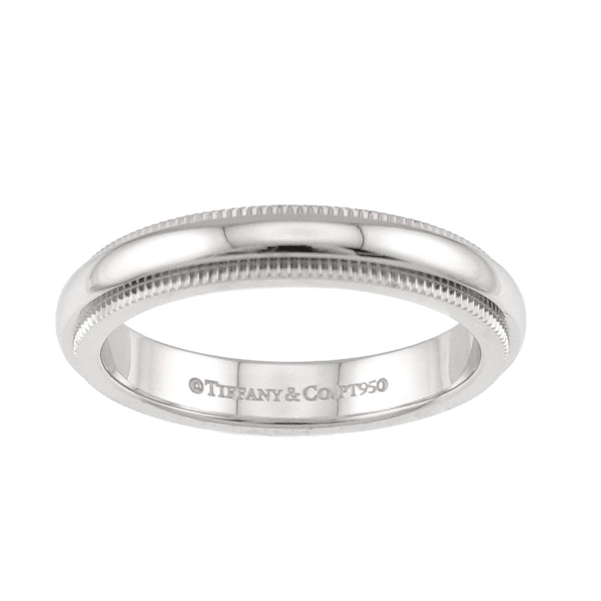 Tiffany Platinum 950 Band Ring (Pre-Owned)