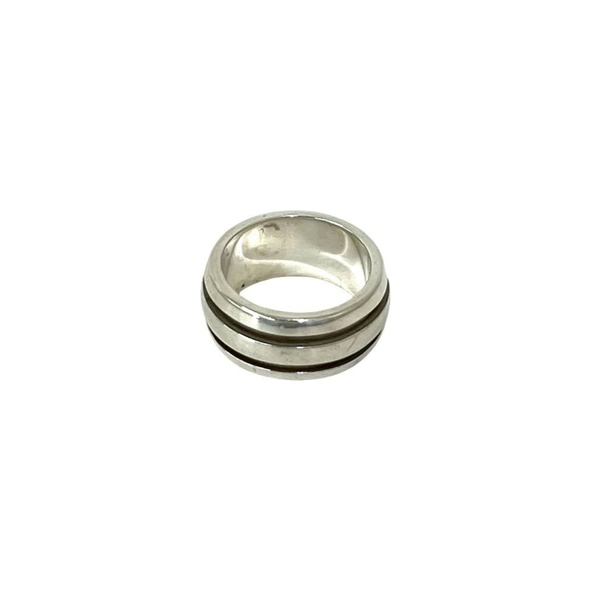 Tiffany Silver Silver 925 Band Ring (Pre-Owned)