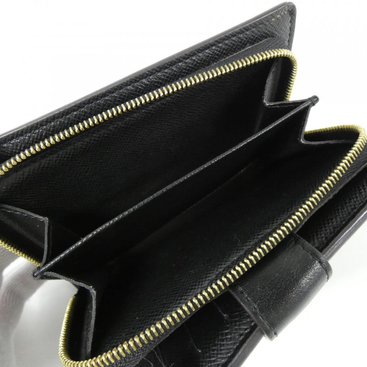 Louis Vuitton Brown Coated Canvas Wallet (Bi-Fold) (Pre-Owned)
