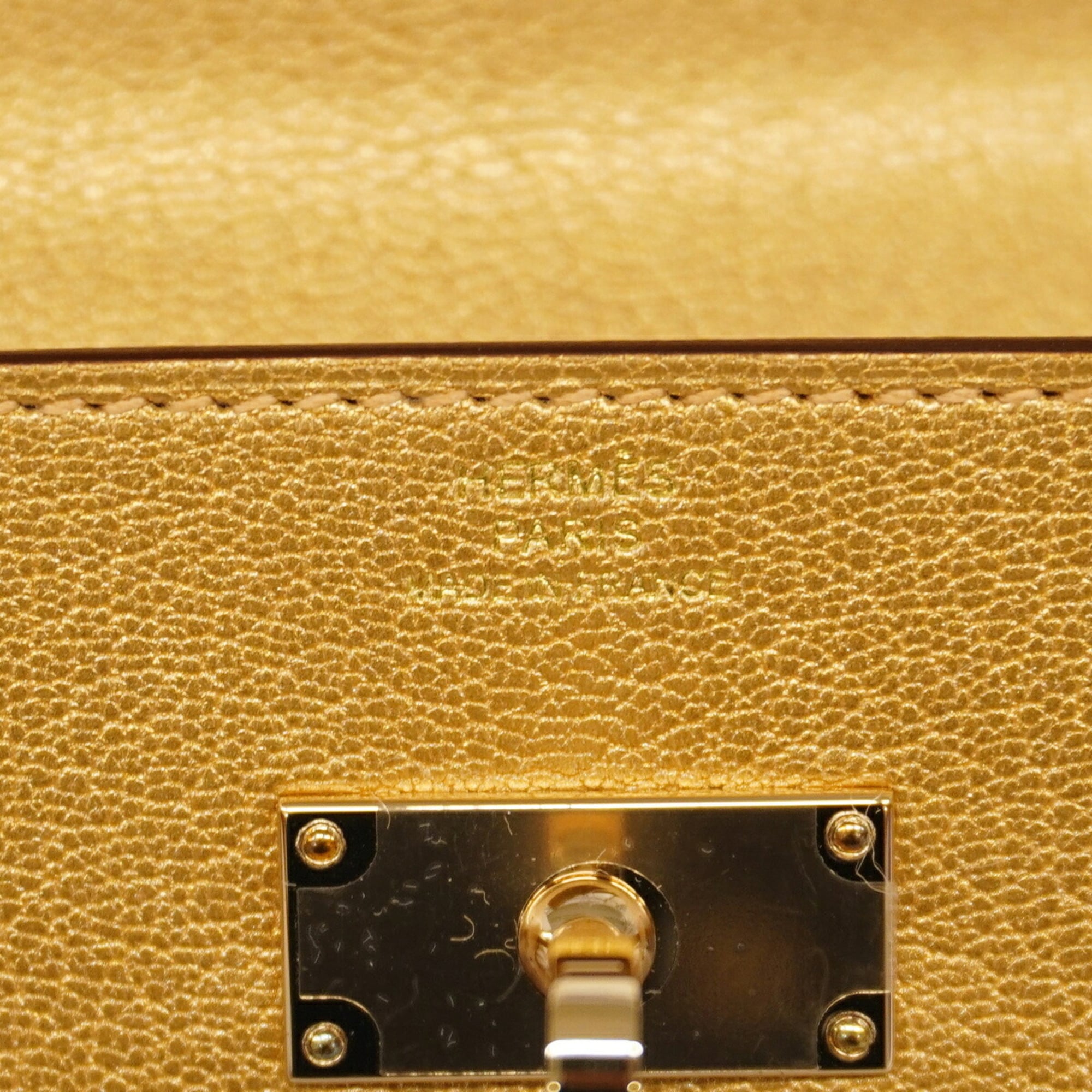 Hermes Gold Chain/Shoulder Wallet (Pre-Owned)