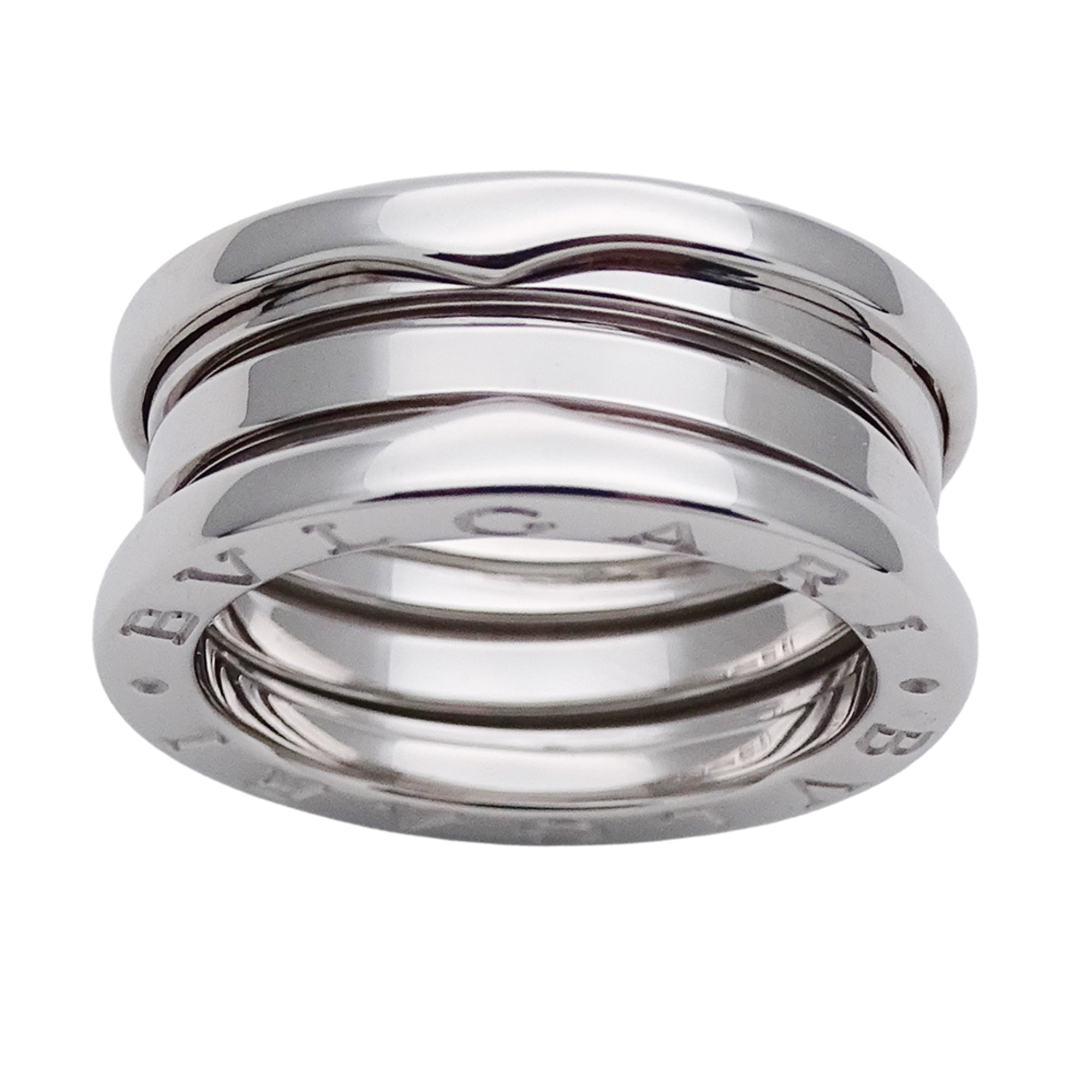 Bvlgari B.Zero1 White Gold White Gold (18K) Band Ring (Pre-Owned)