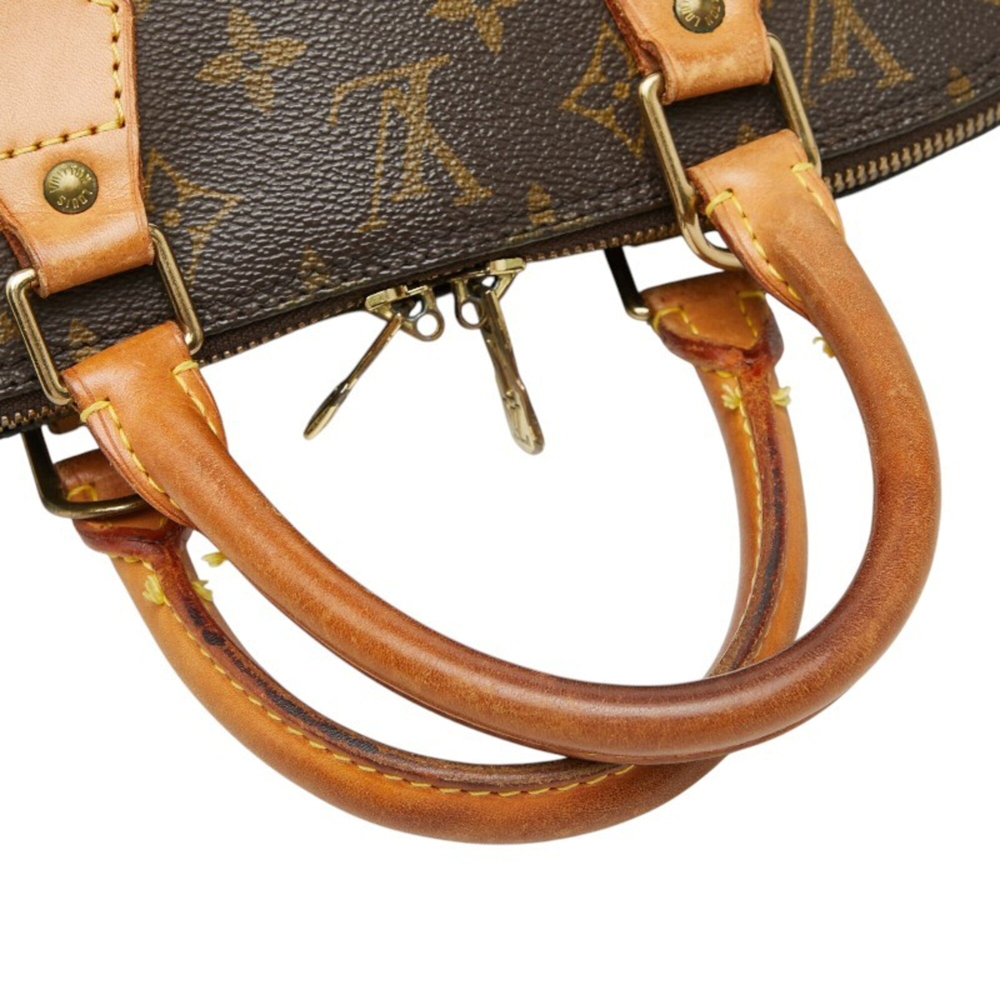 Louis Vuitton Brown Monogram Pvc Handbag (Pre-Owned)