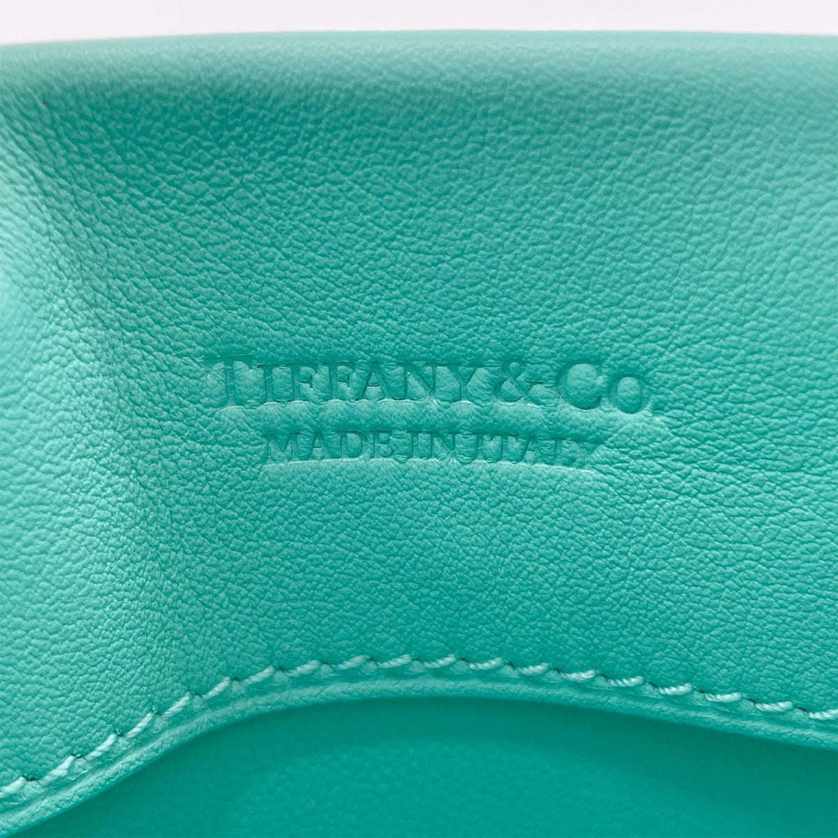 Tiffany Blue Tiffany Blue Leather Handbag (Pre-Owned)