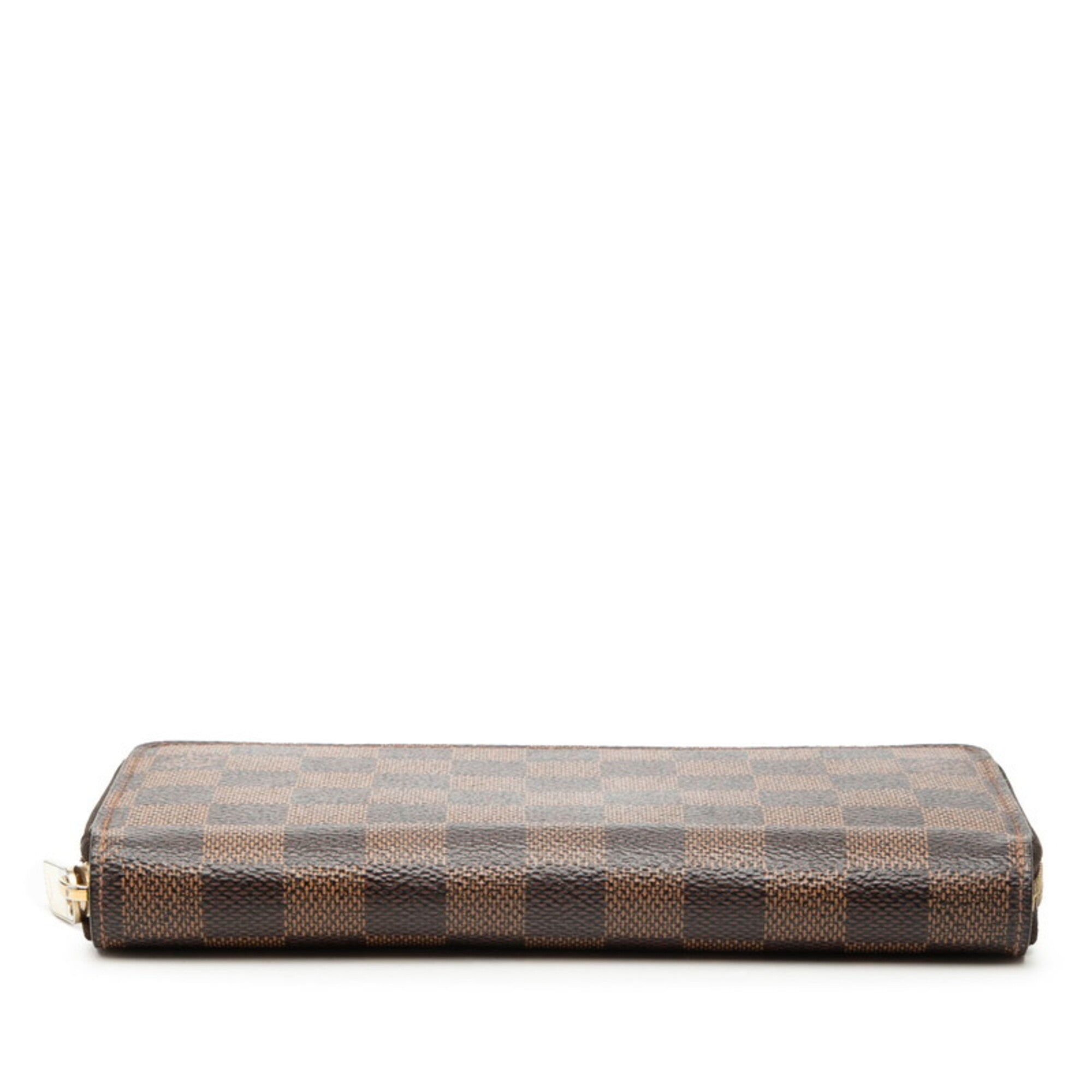 Louis Vuitton Damier Brown Damier Canvas Pvc Coin Purse/Coin Case (Pre-Owned)