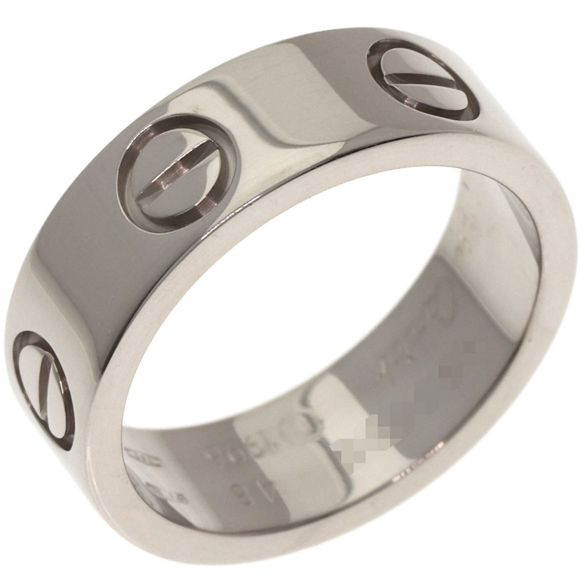 Cartier Love White Gold (18K) Band Ring (Pre-Owned)