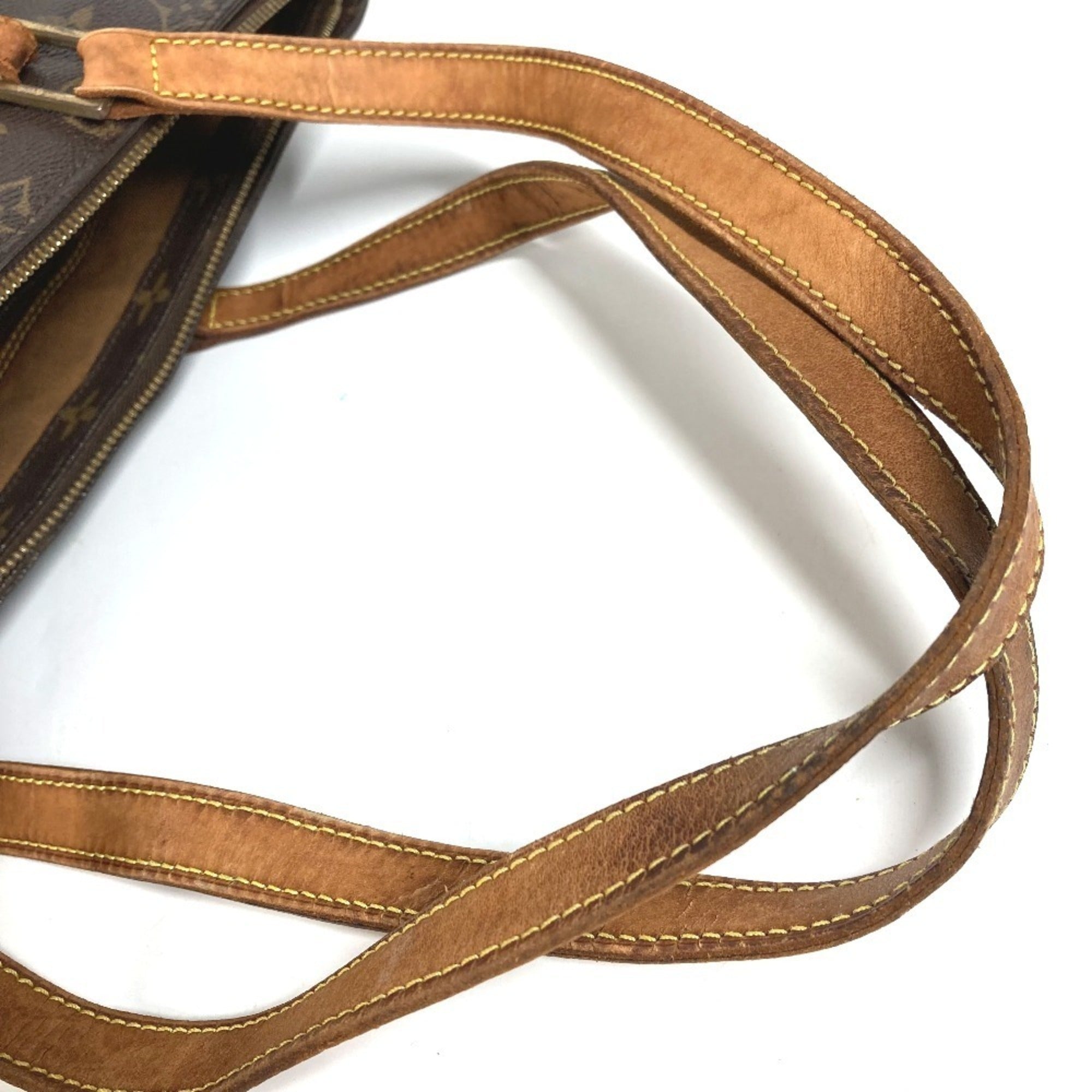 Louis Vuitton Brown Monogram Shoulder Bag Tote Bag (Pre-Owned)