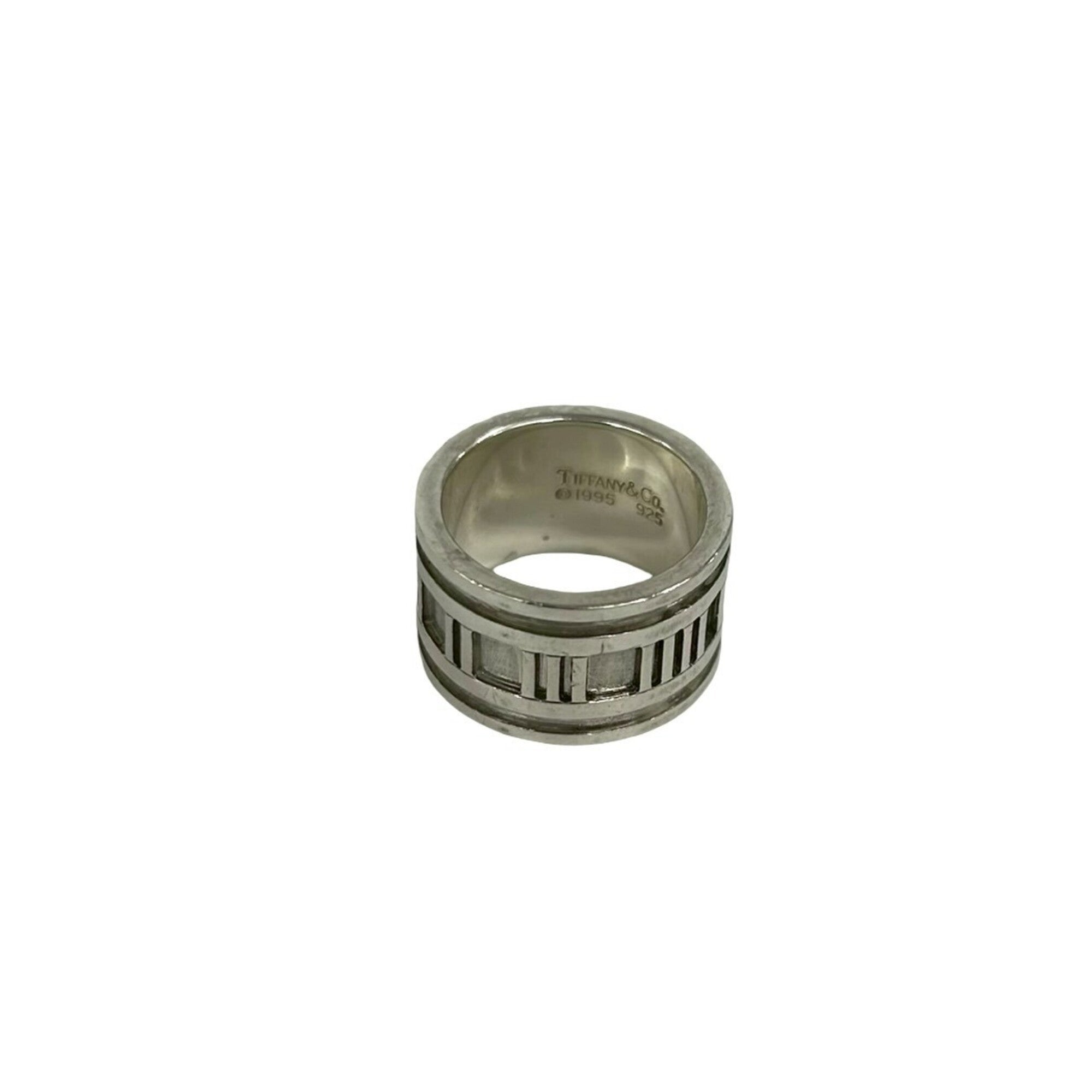 Tiffany Silver Silver 925 Band Ring (Pre-Owned)