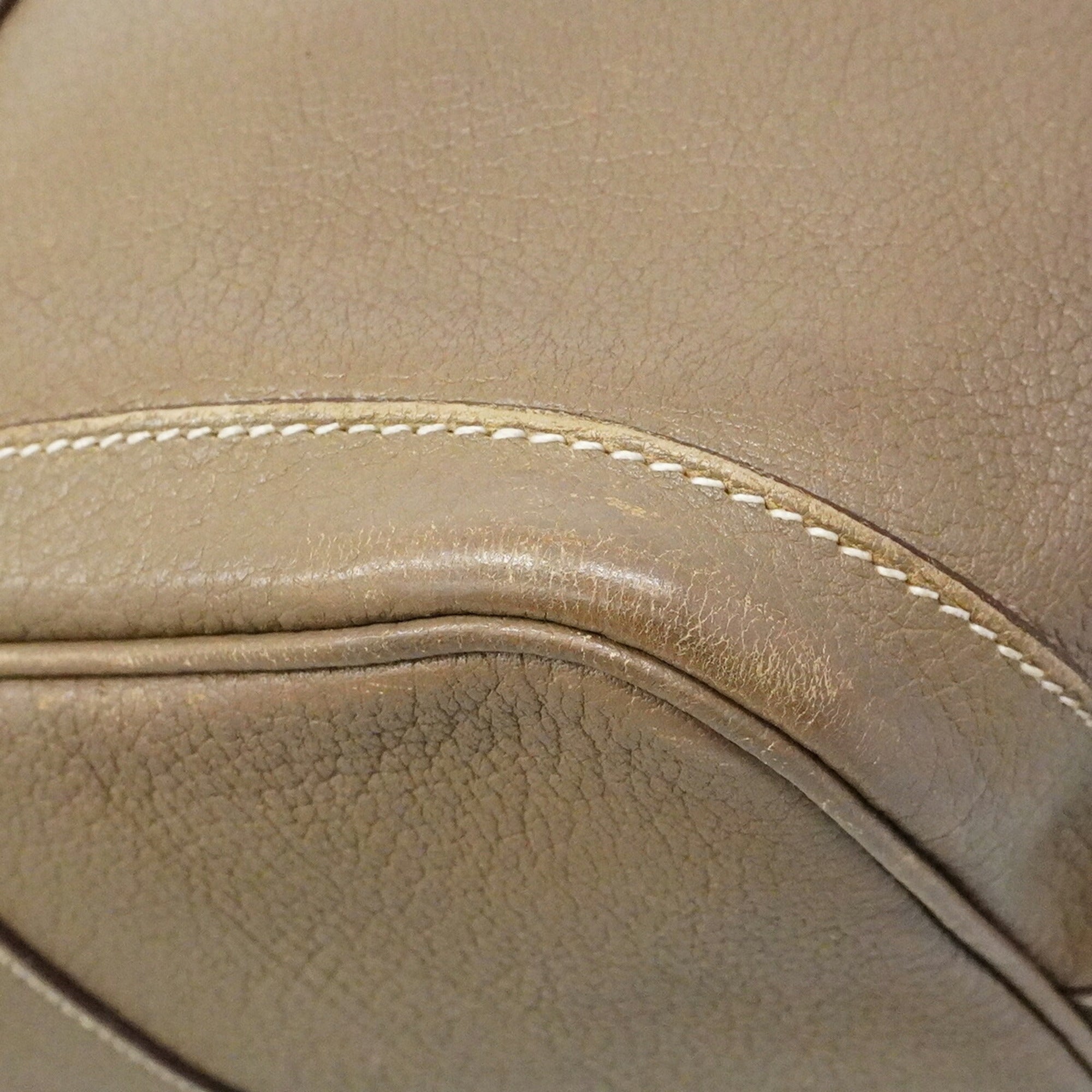 Hermes Etoupe Gray Negonda Leather Tote Bag (Pre-Owned)