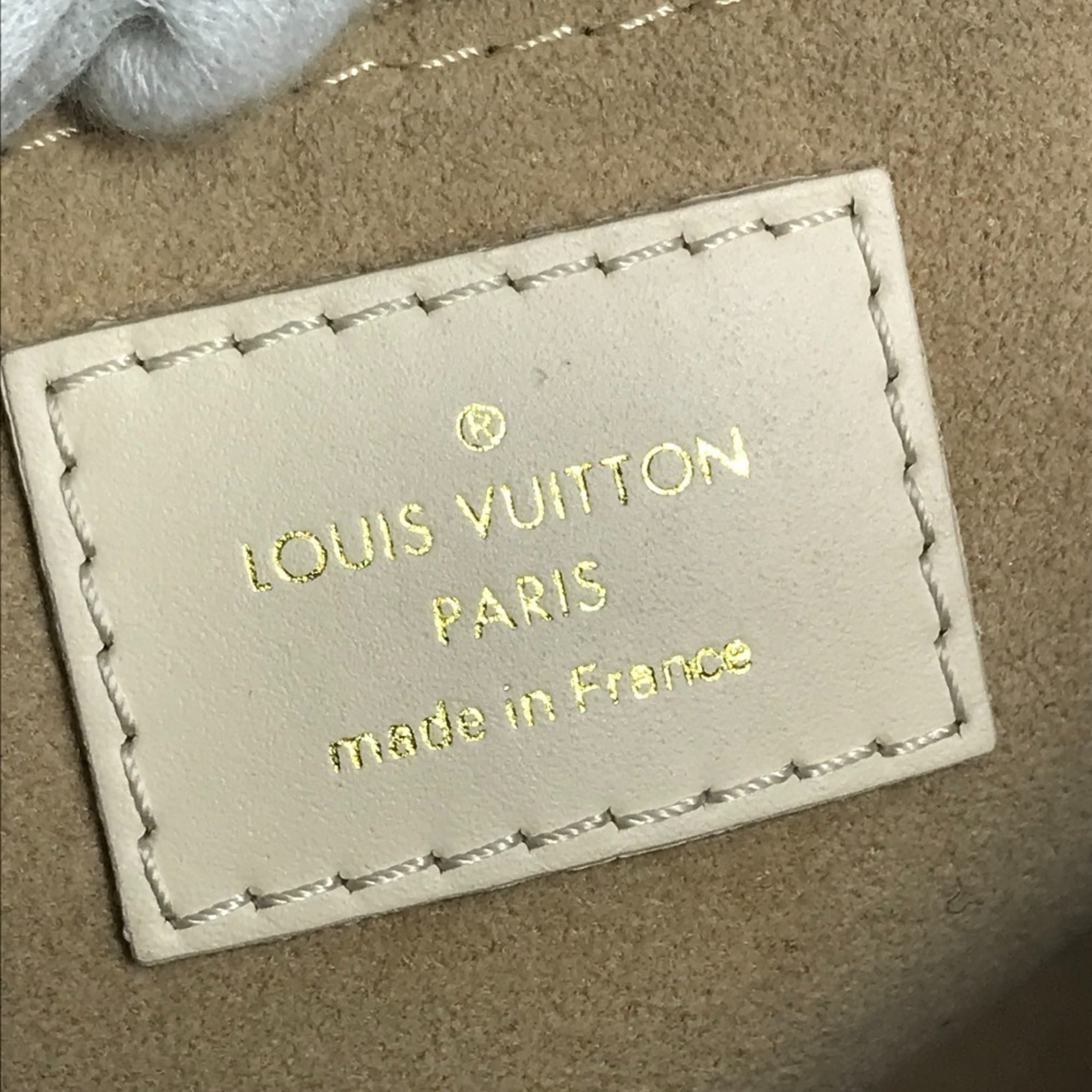 Louis Vuitton White Monogram Empreinte Handbag (Pre-Owned)
