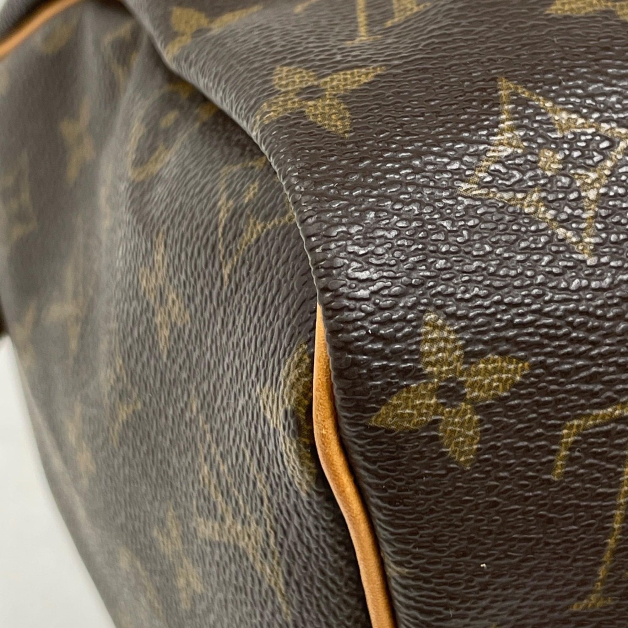 Louis Vuitton Brown Monogram Boston Bag Handbag (Pre-Owned)