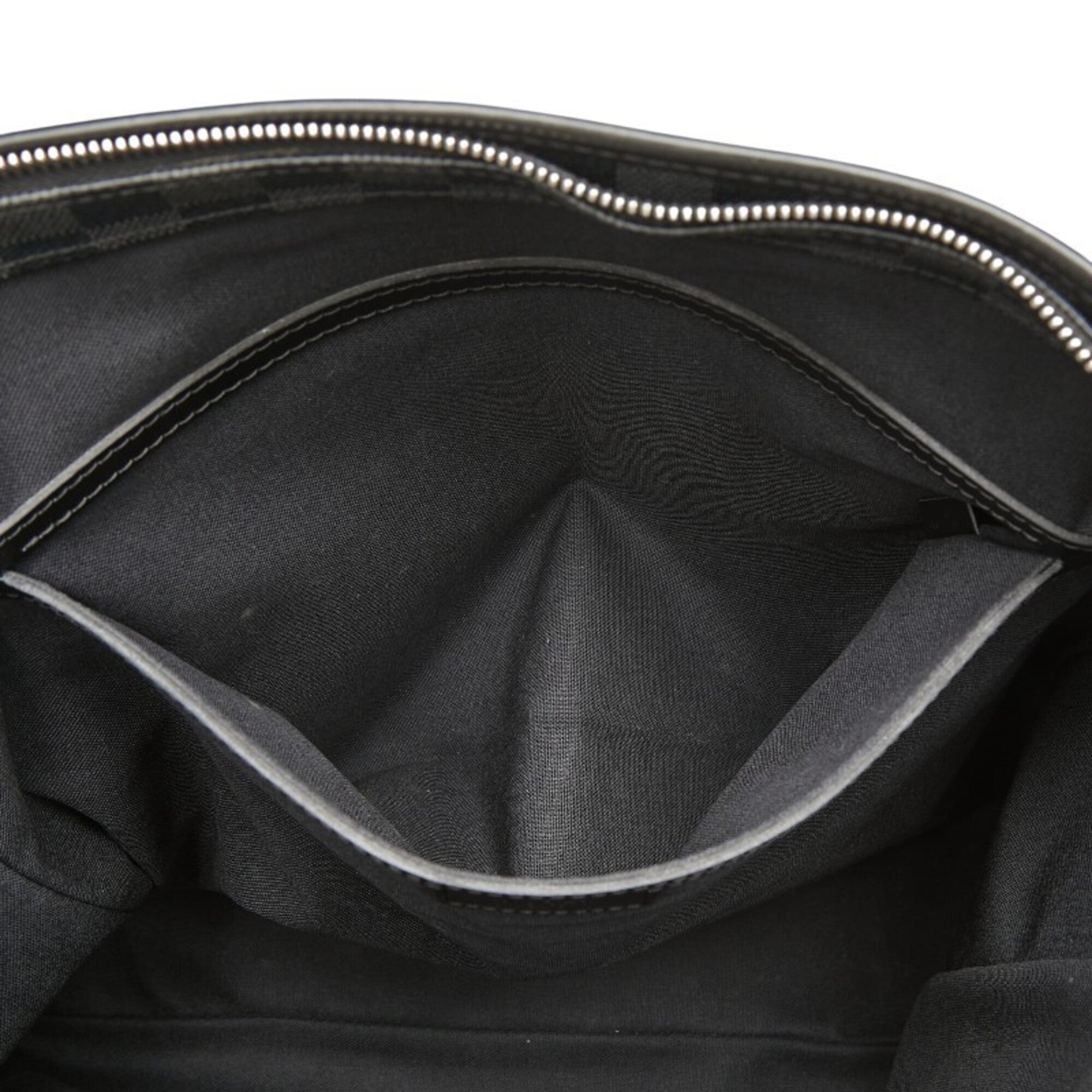 Louis Vuitton Black Pvc Leather Shoulder Bag (Pre-Owned)