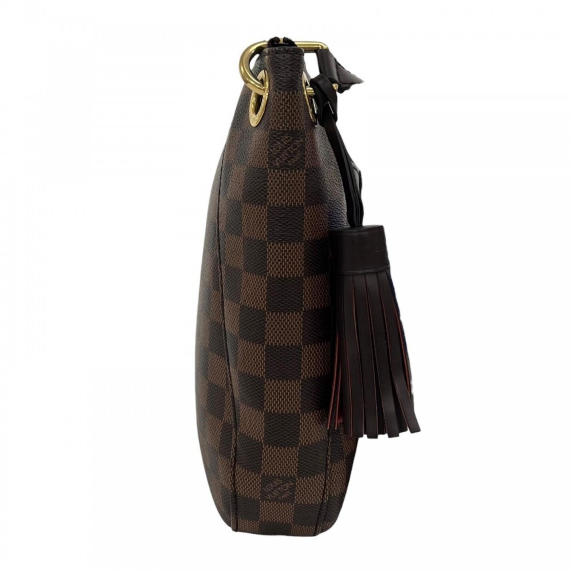 Louis Vuitton Damier Brown Damier Canvas Shoulder Bag (Pre-Owned)