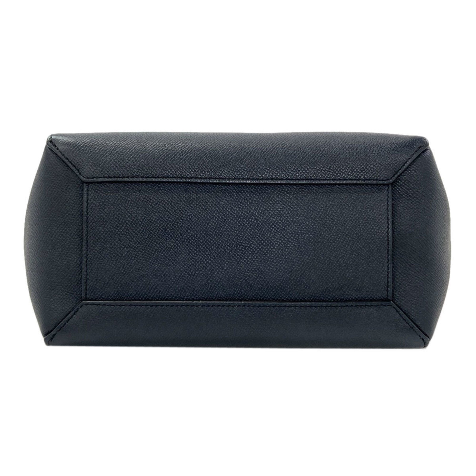 Celine Navy Leather Handbag (Pre-Owned)