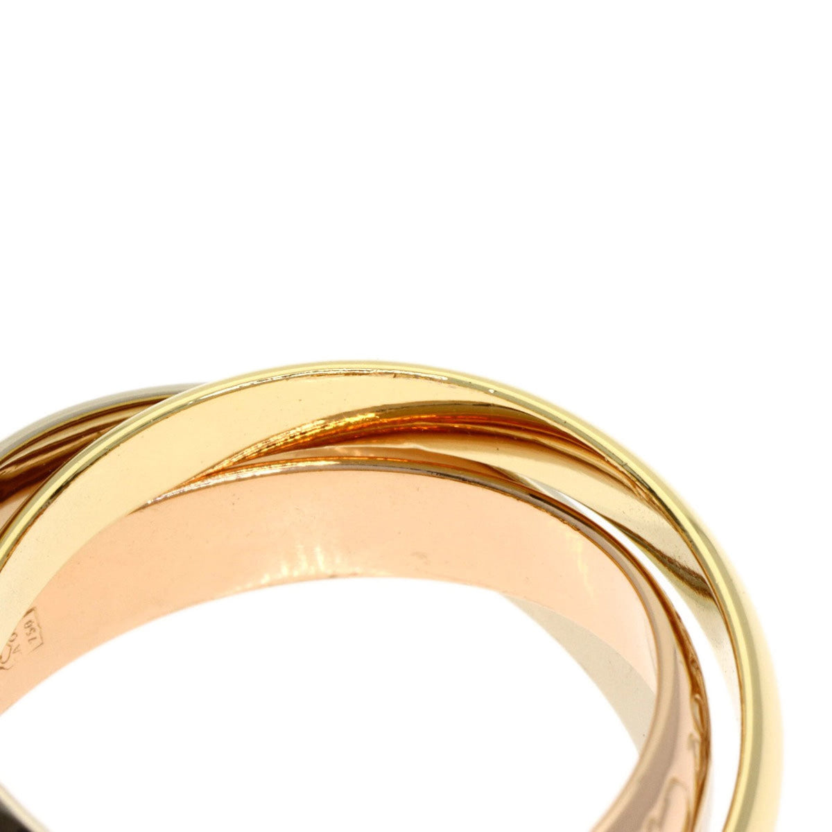 Cartier Yellow Gold (18K) Pink Gold (18K) White Gold (18K) Band Ring (Pre-Owned)