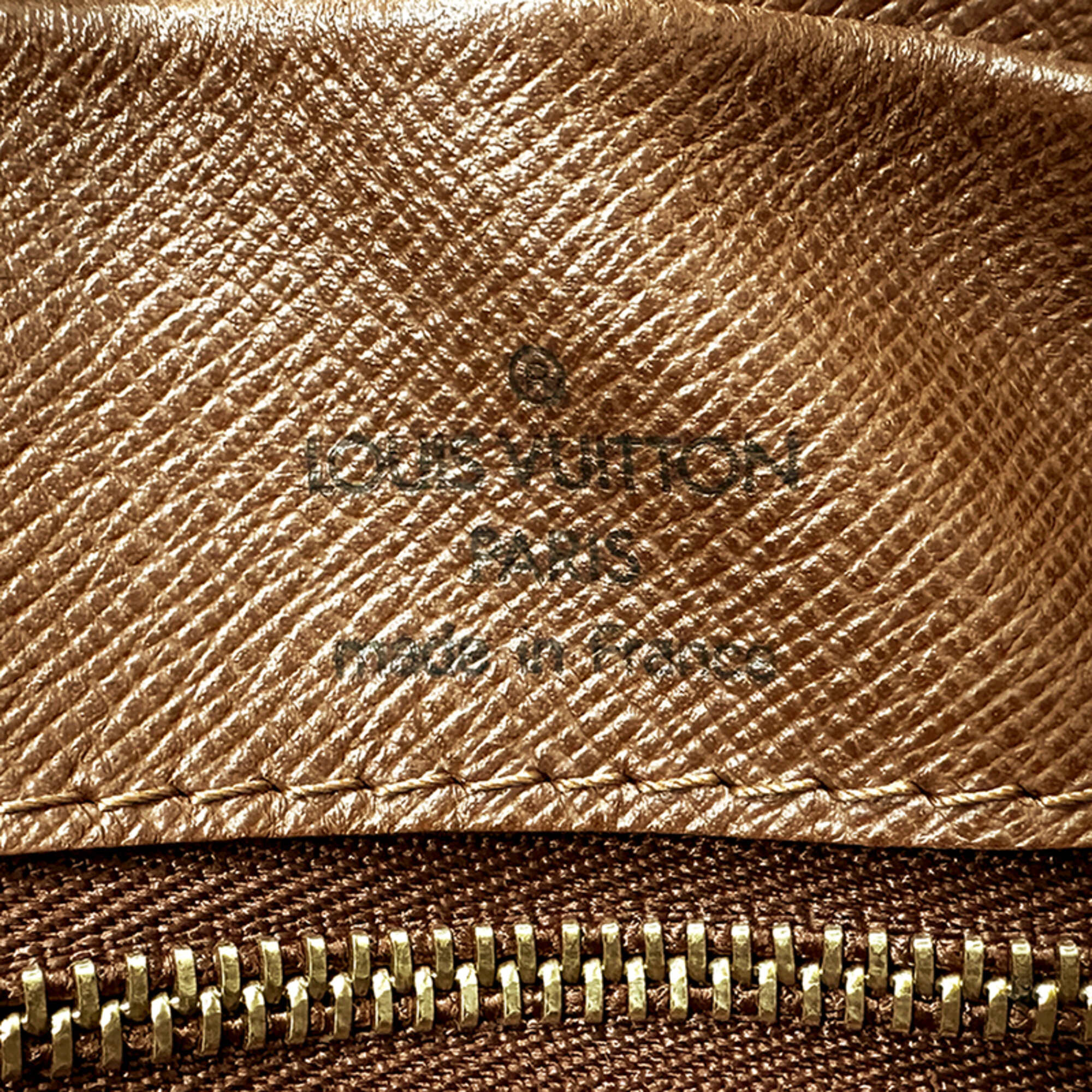 Louis Vuitton Brown Monogram Canvas Handbag Shoulder Bag (Pre-Owned)