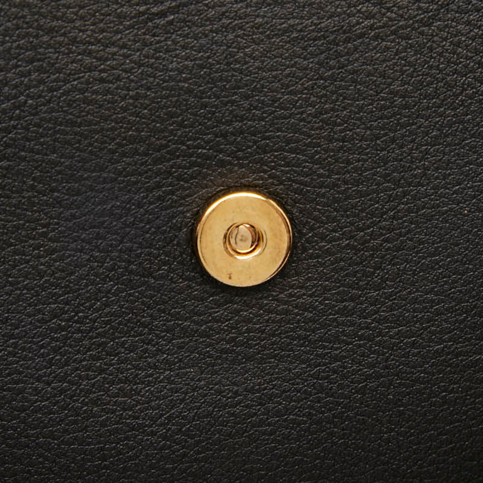 Saint Laurent Black Leather Handbag Shoulder Bag (Pre-Owned)