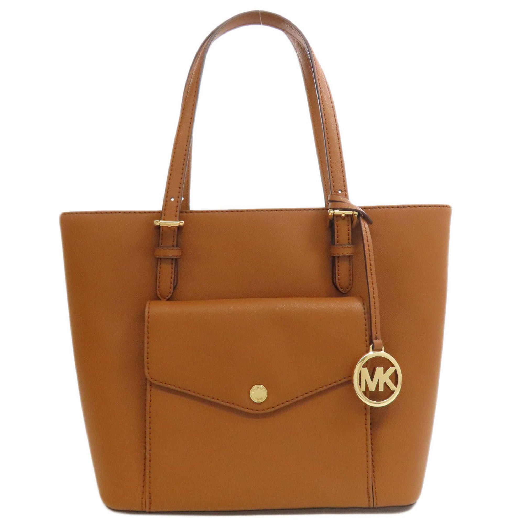 Michael Kors Brown Pvc Tote Bag (Pre-Owned)