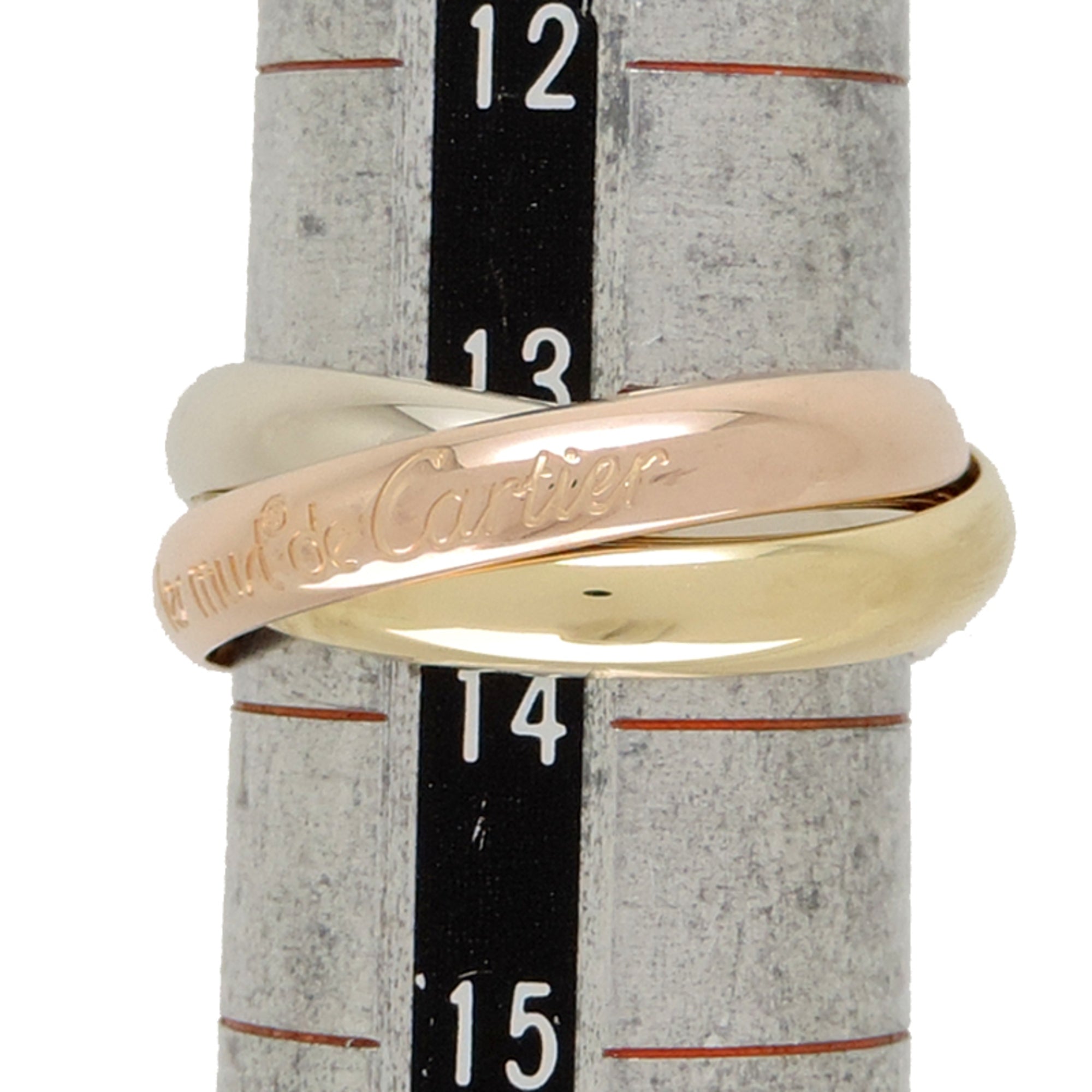 Cartier Yellow Gold (18K) Pink Gold (18K) White Gold (18K) Band Ring (Pre-Owned)