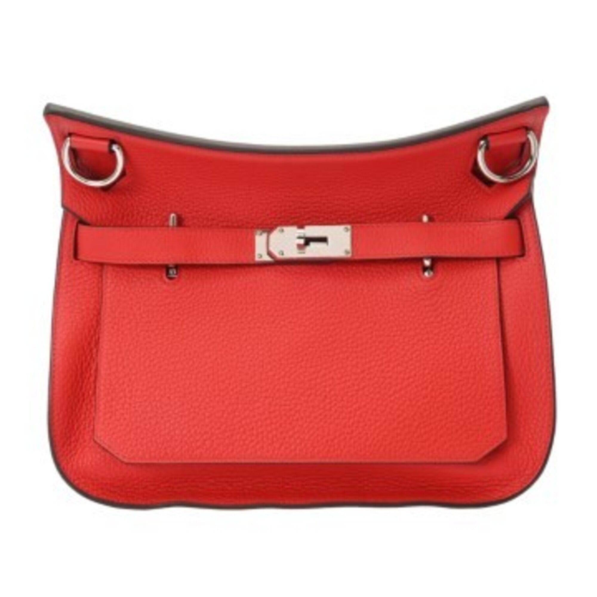 Hermes Taurillon Clemence Leather Shoulder Bag (Pre-Owned)