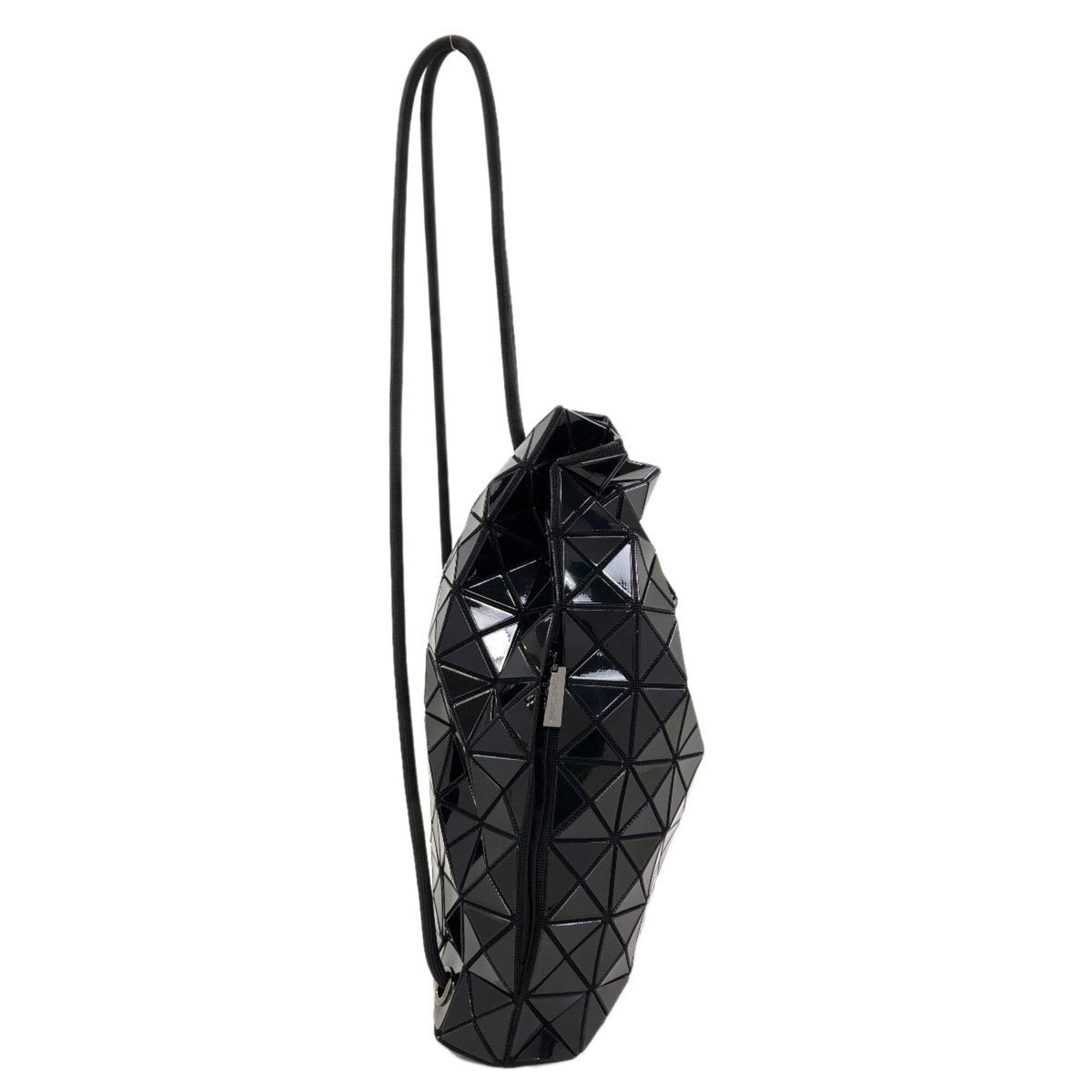 Issey Miyake Black Pvc Backpack (Pre-Owned)