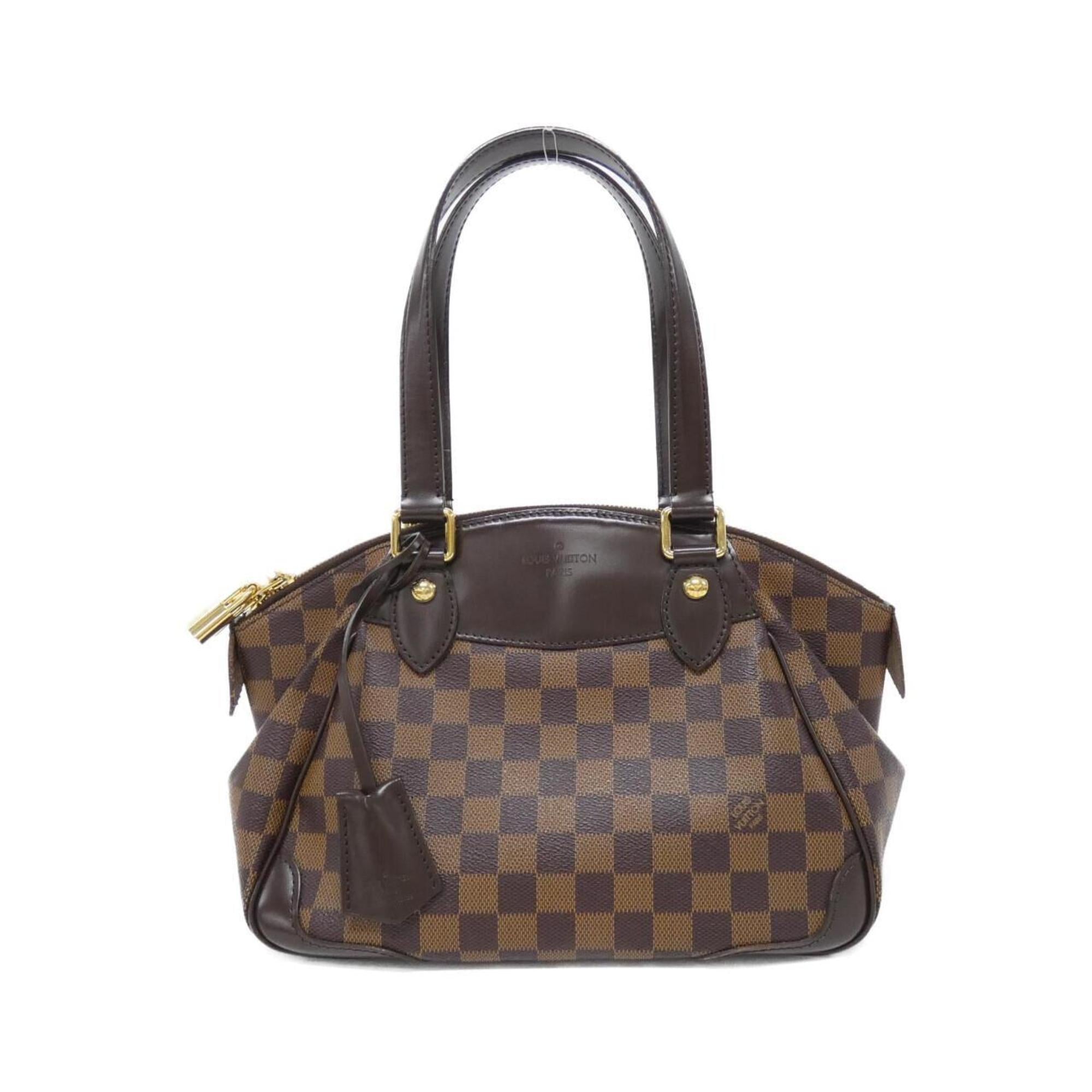 Louis Vuitton Brown Coated Canvas Handbag (Pre-Owned)