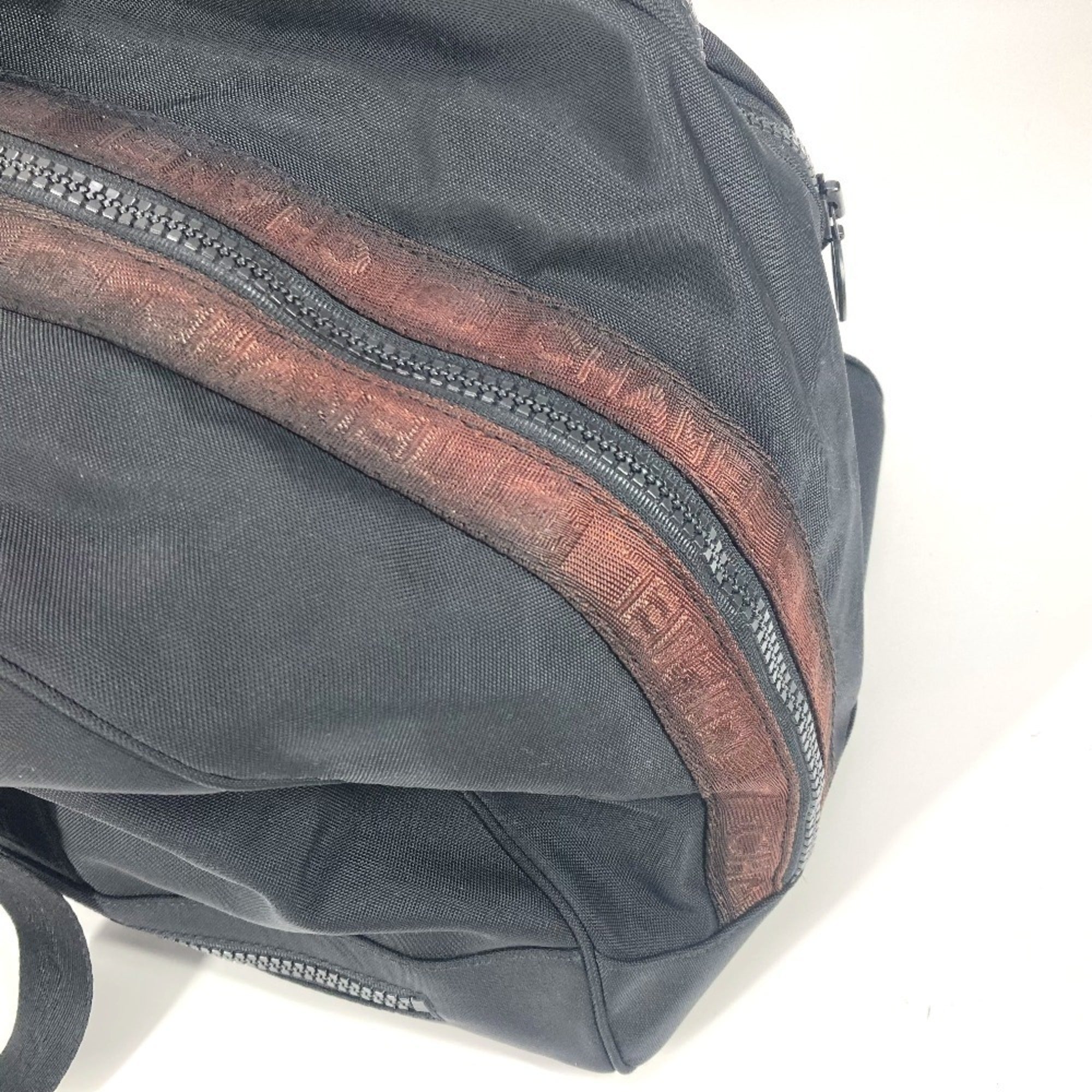 Chanel Black Nylon Boston Bag Shoulder Bag (Pre-Owned)