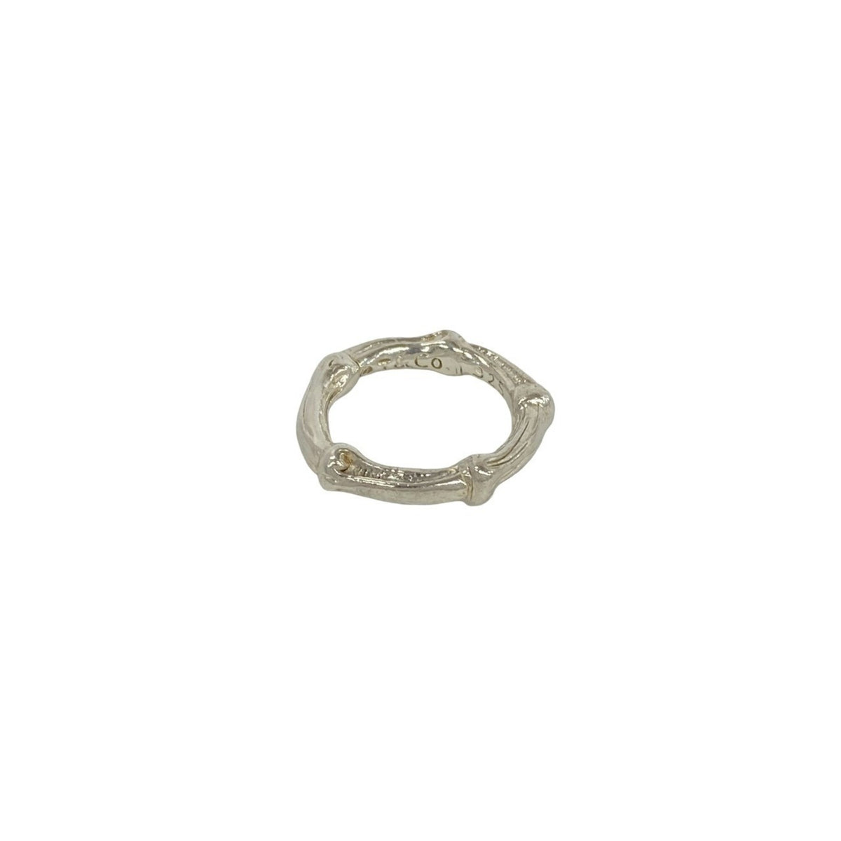 Tiffany Silver Silver 925 Band Ring (Pre-Owned)