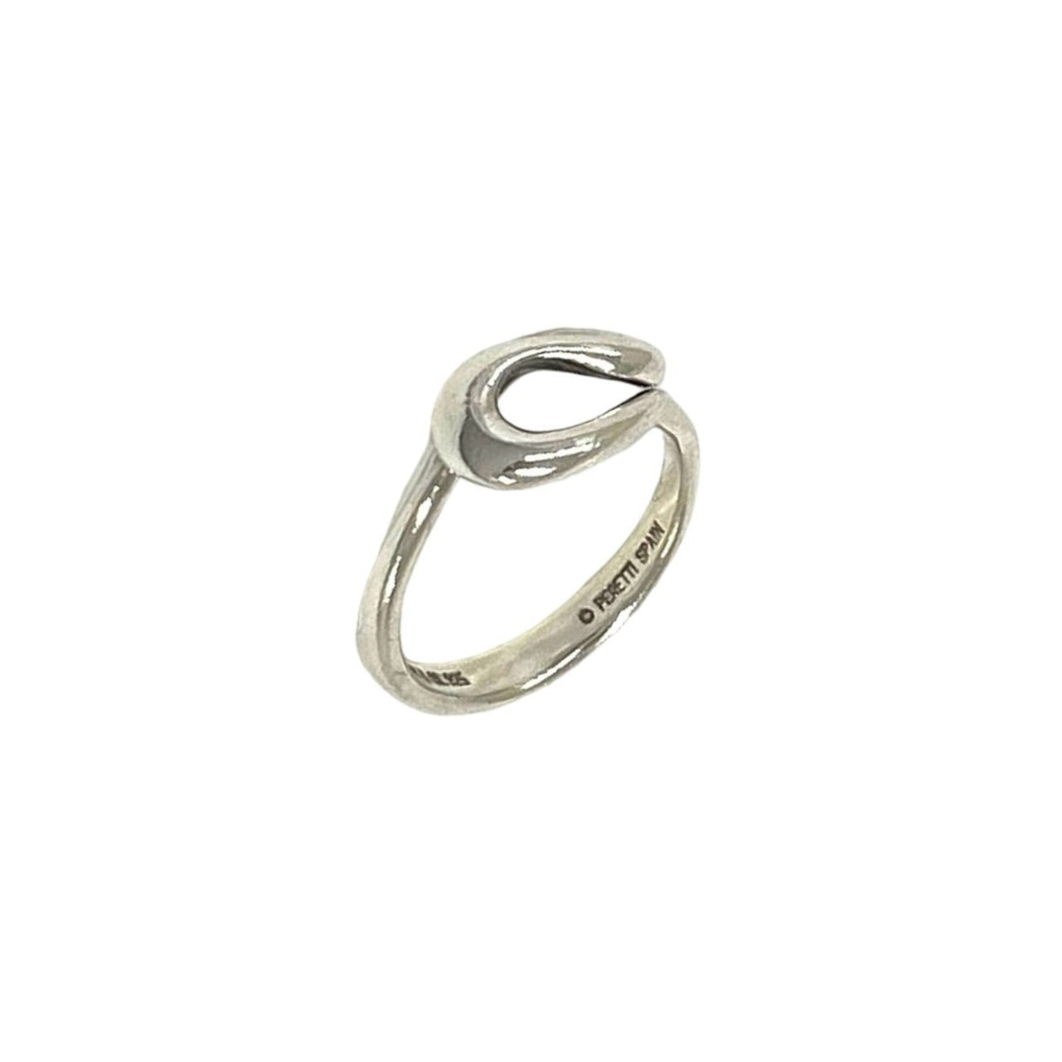 Tiffany Silver Silver 925 Band Ring (Pre-Owned)