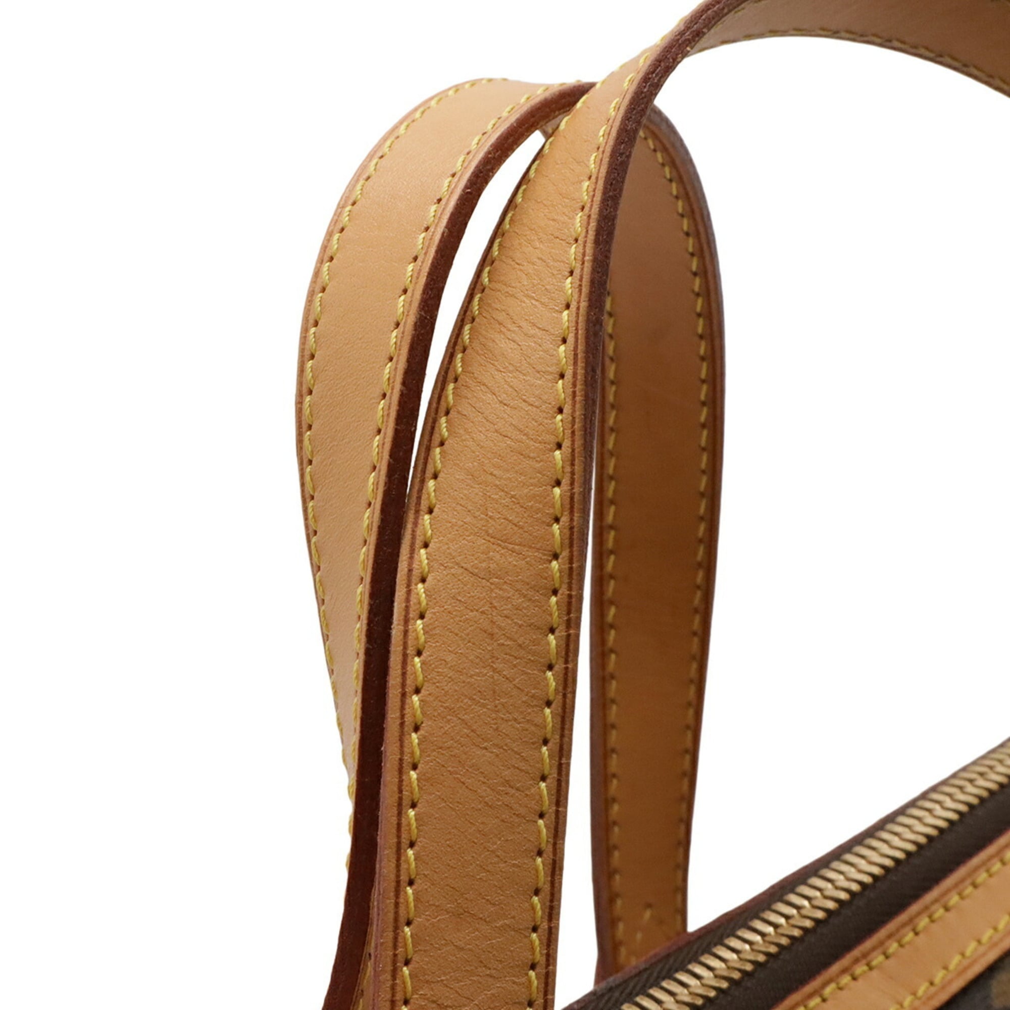 Louis Vuitton Brown Monogram Canvas Pvc Coated Canvas Handbag Shoulder Bag Tote Bag (Pre-Owned)