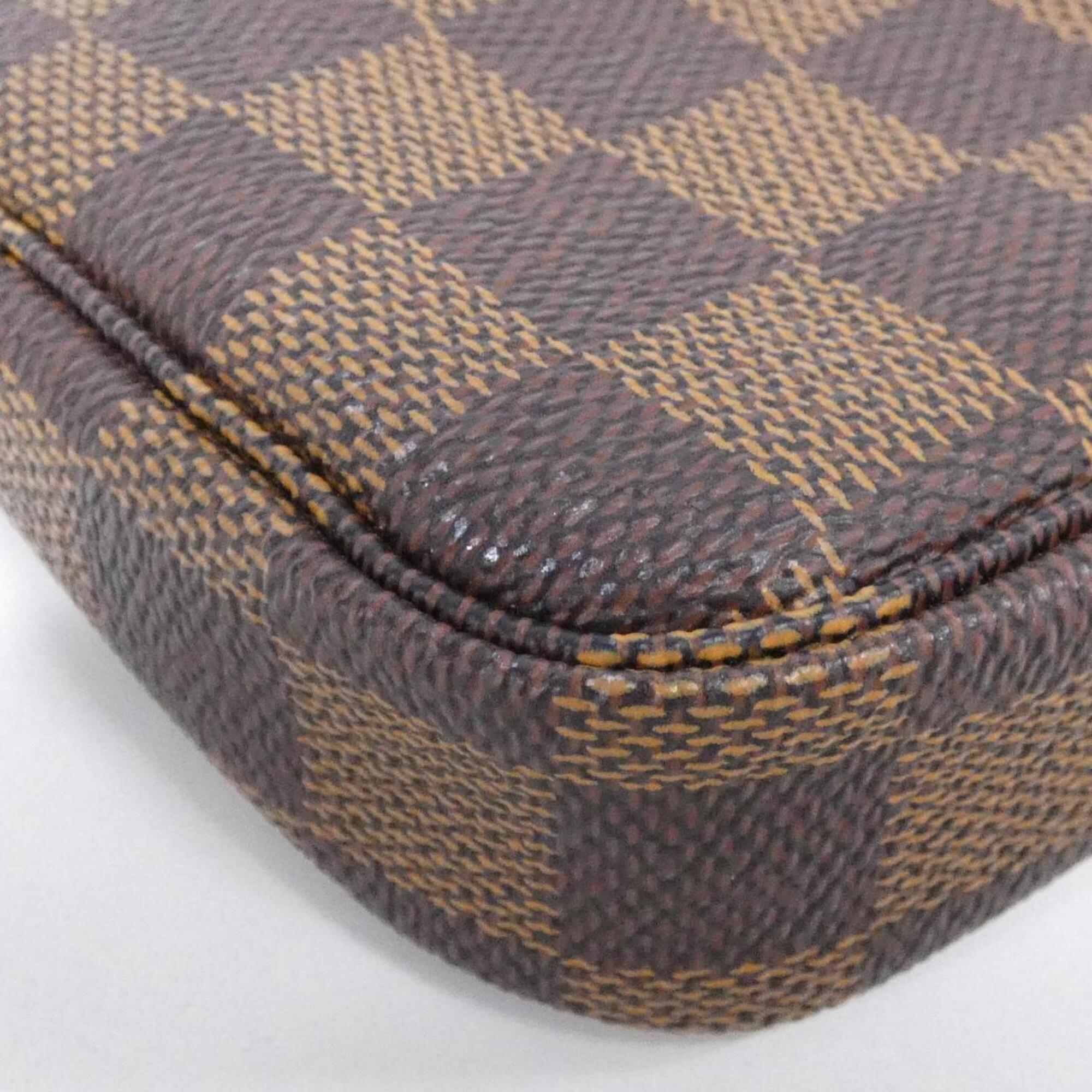 Louis Vuitton Ebene Coated Canvas Pochette Pouch (Pre-Owned)