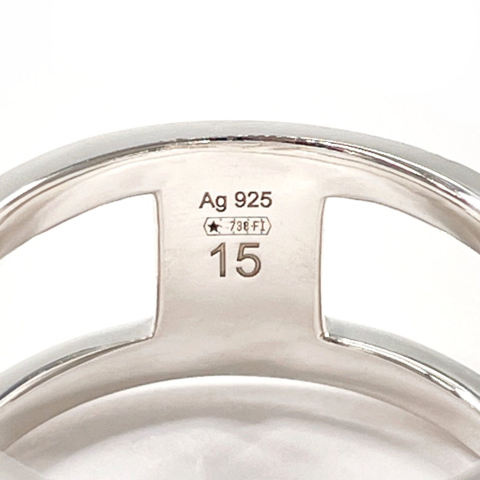 Gucci Silver Silver 925 Band Ring (Pre-Owned)