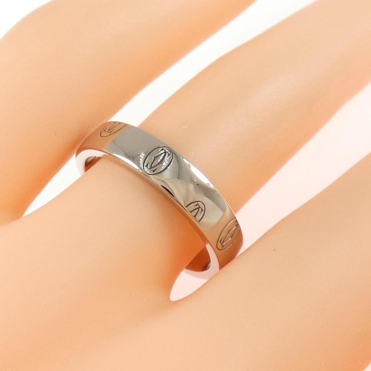 Cartier White Gold (18K) Band Ring (Pre-Owned)