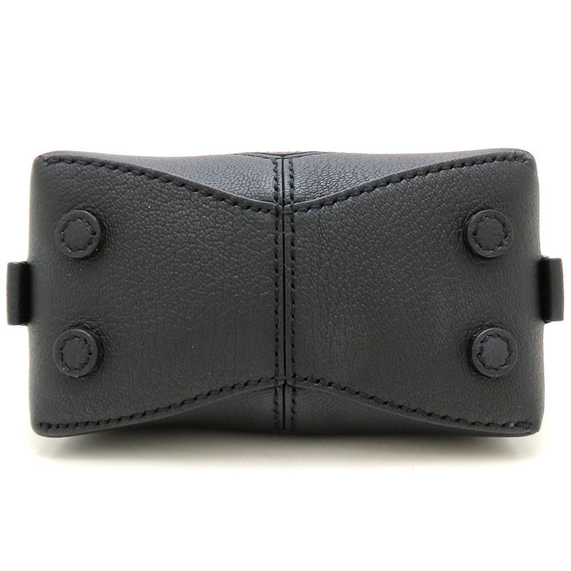 Tiffany Black Leather Shoulder Bag (Pre-Owned)