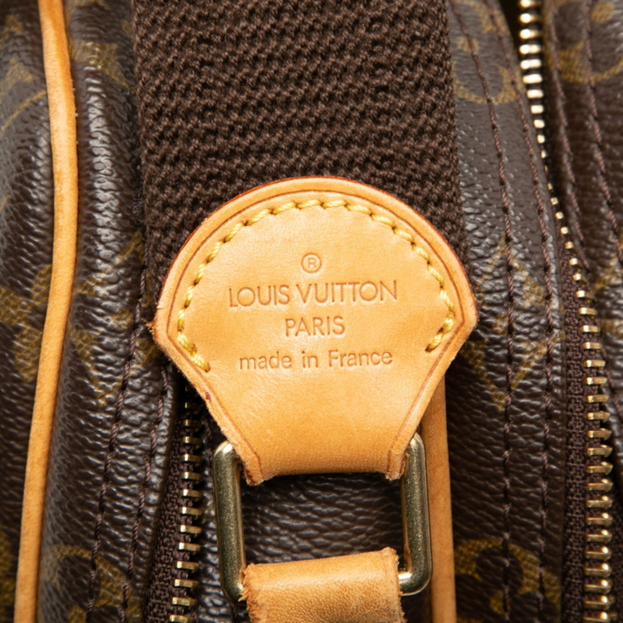 Louis Vuitton Brown Pvc Leather Shoulder Bag (Pre-Owned)