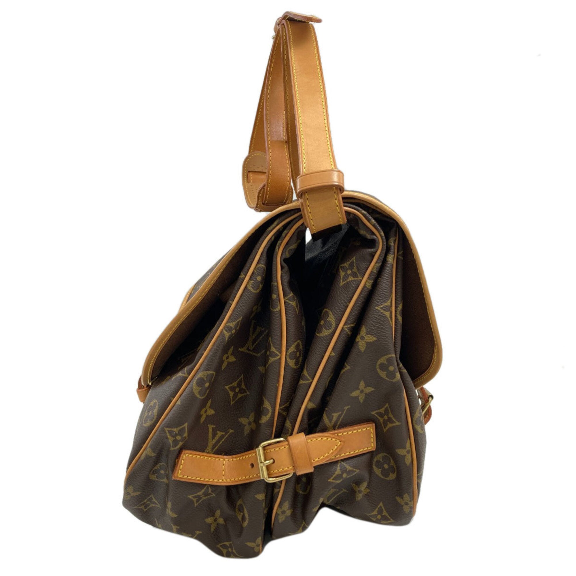 Louis Vuitton Brown Monogram Monogram Shoulder Bag (Pre-Owned)
