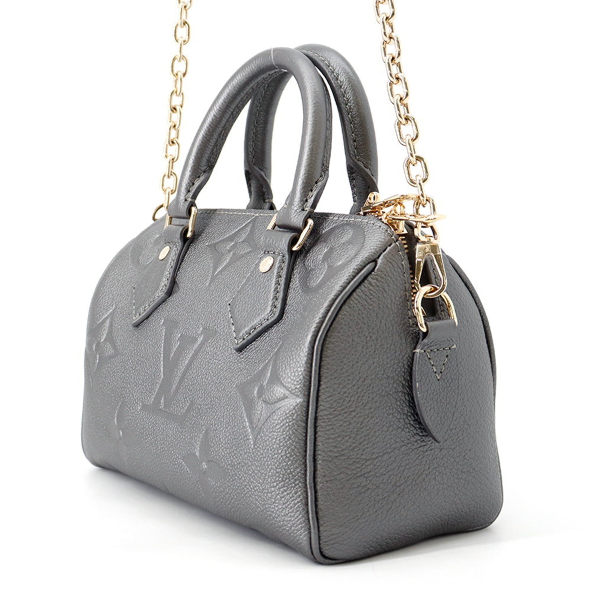 Louis Vuitton Monogram Empreinte Gunmetal Monogram Empreinte Handbag Shoulder Bag (Pre-Owned)