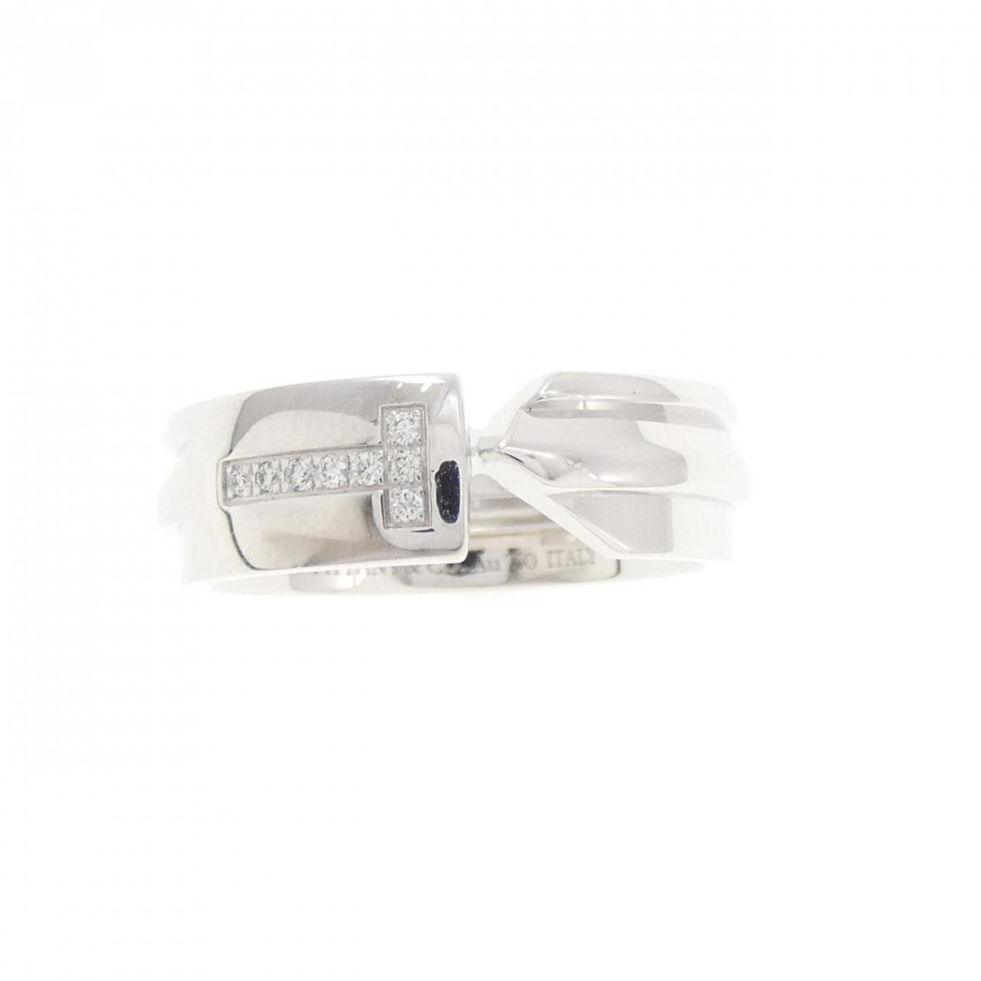 Tiffany White Gold (18K) Band Ring (Pre-Owned)
