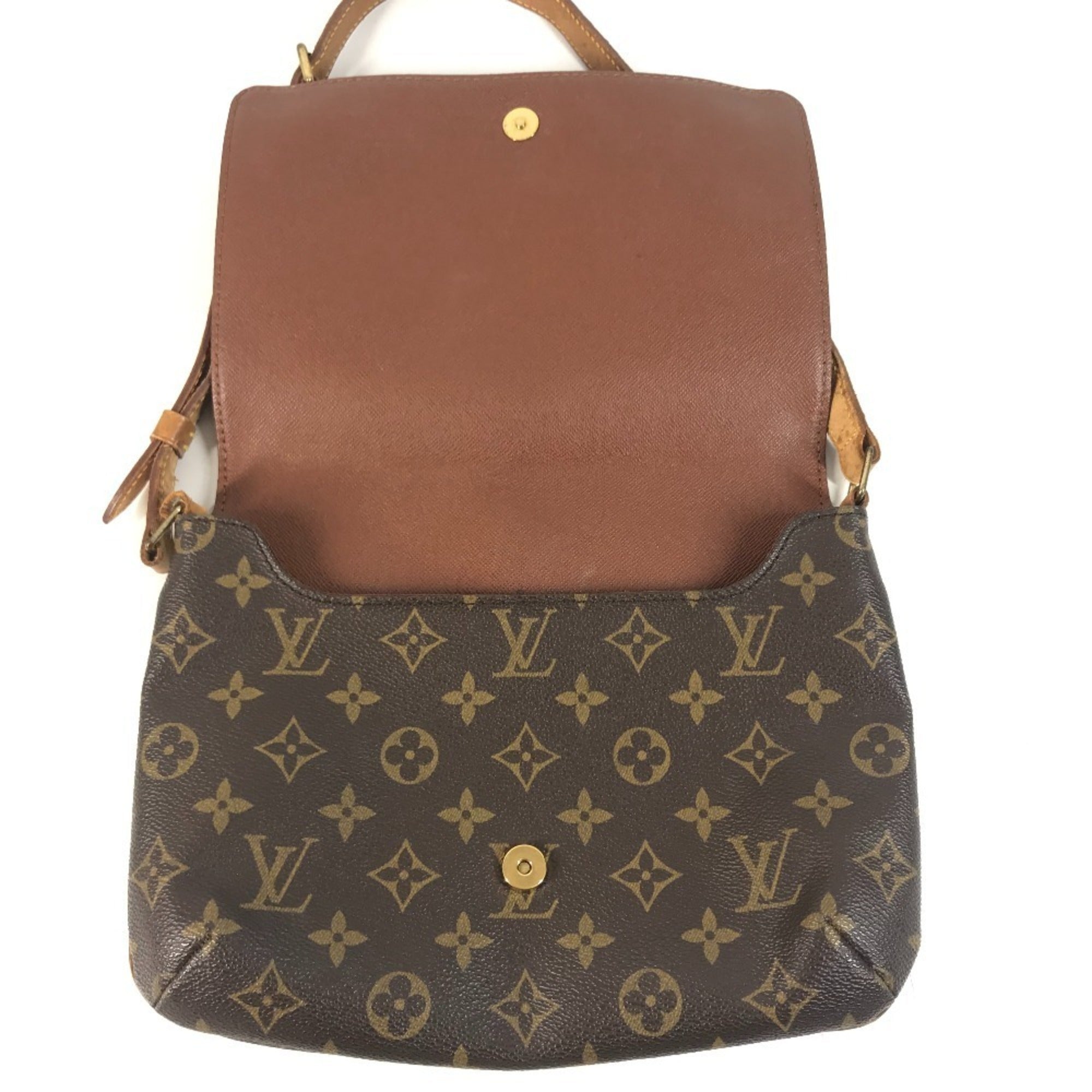 Louis Vuitton Brown Monogram Shoulder Bag (Pre-Owned)