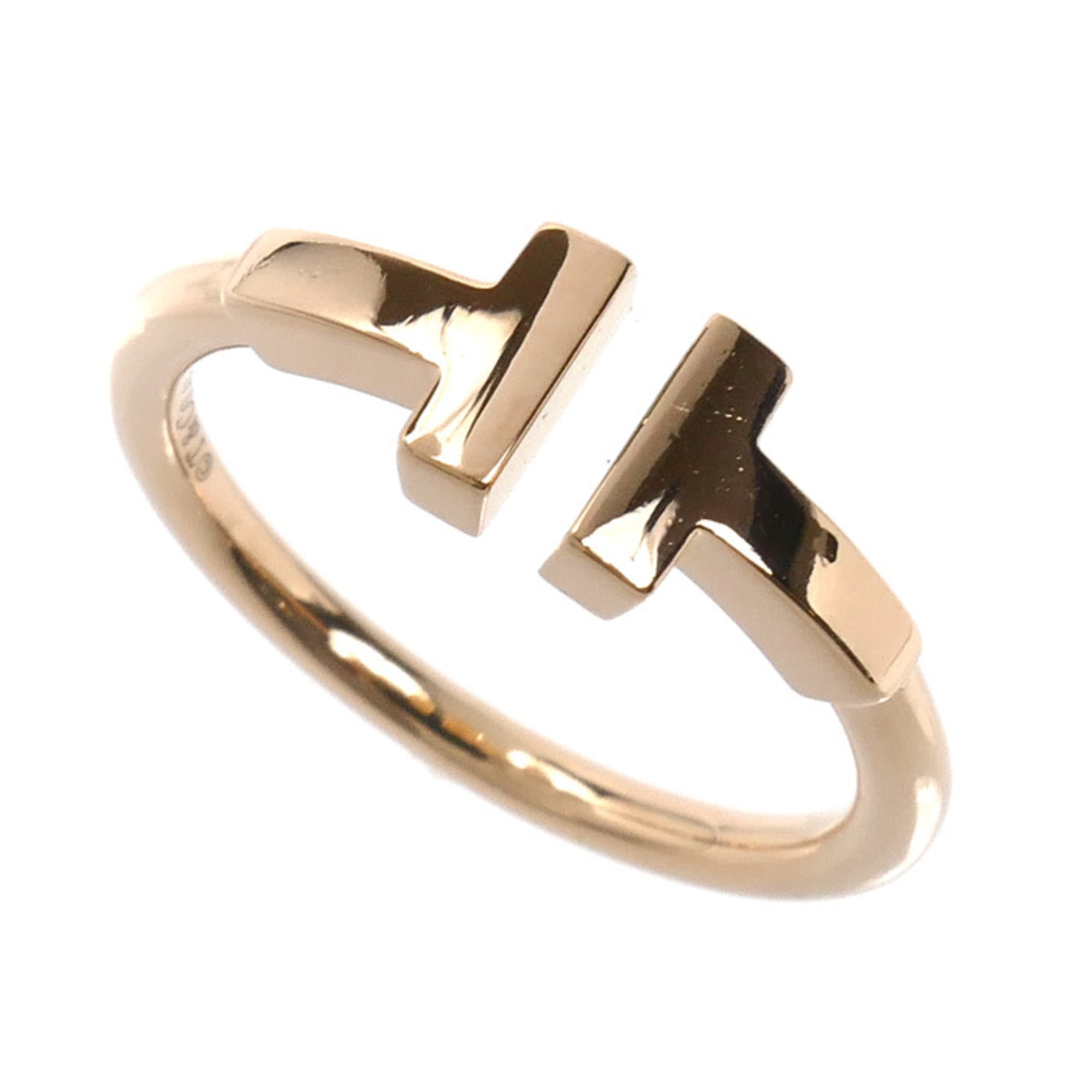 Tiffany Pink Gold (18K) Band Ring (Pre-Owned)