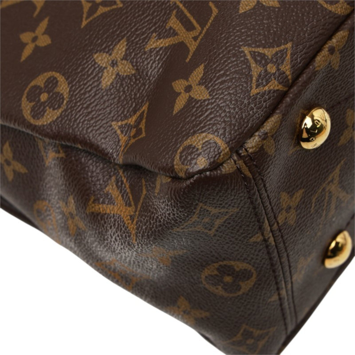 Louis Vuitton Brown Purple Raisin Leather Handbag Shoulder Bag (Pre-Owned)